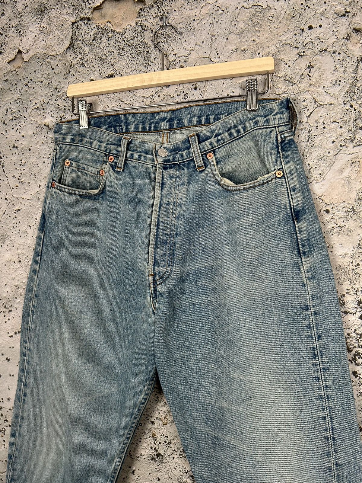 Levi's Vintage Clothing Vintage Levi’s 510 Selvedge Denim 1992 Rare Archival 90s Size US 33 - 4 Thumbnail