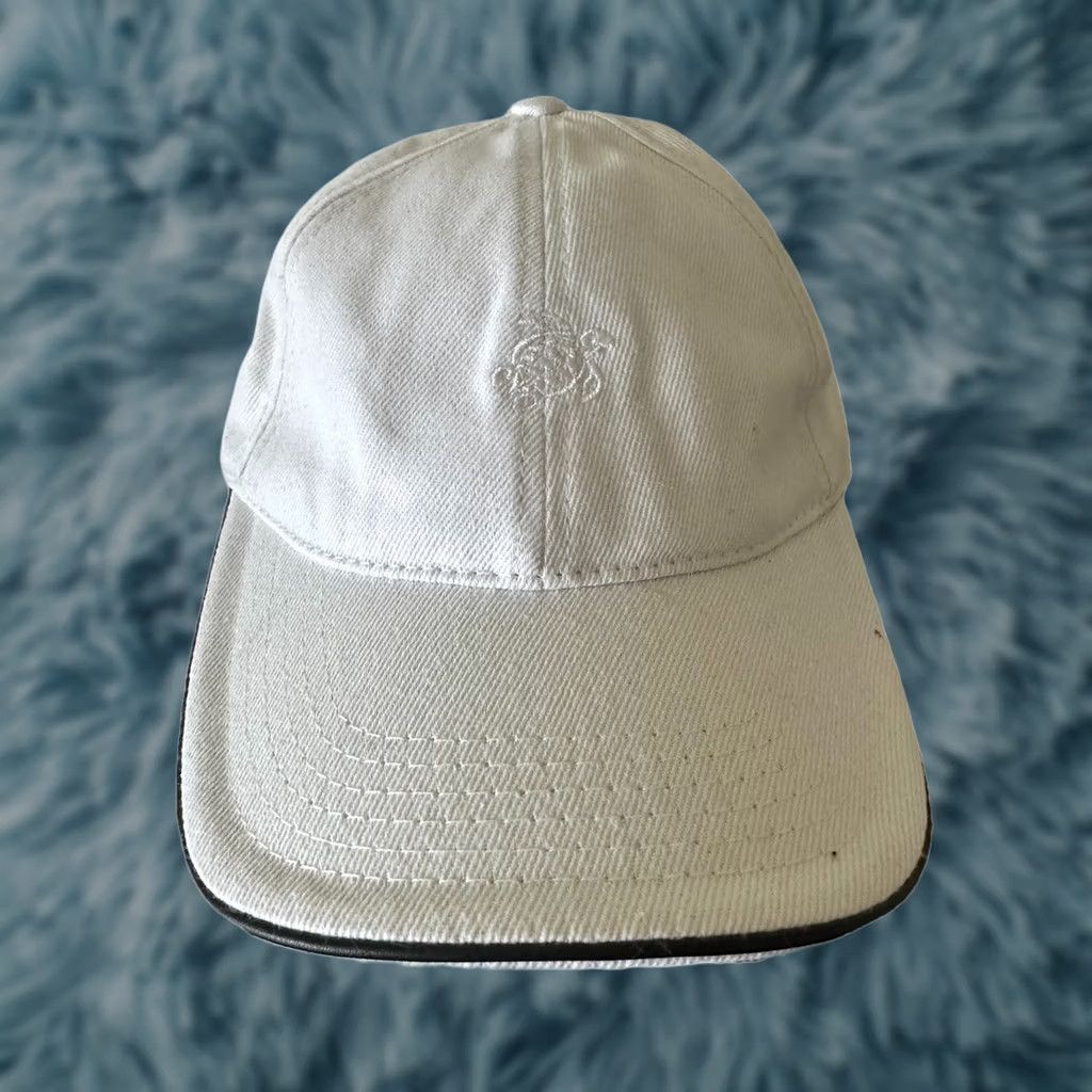Vilebrequin Vilebrequin Baseball Hat Cap Strap Back Men One Size White Turtle Logo Beach New Size ONE SIZE - 1 Thumbnail