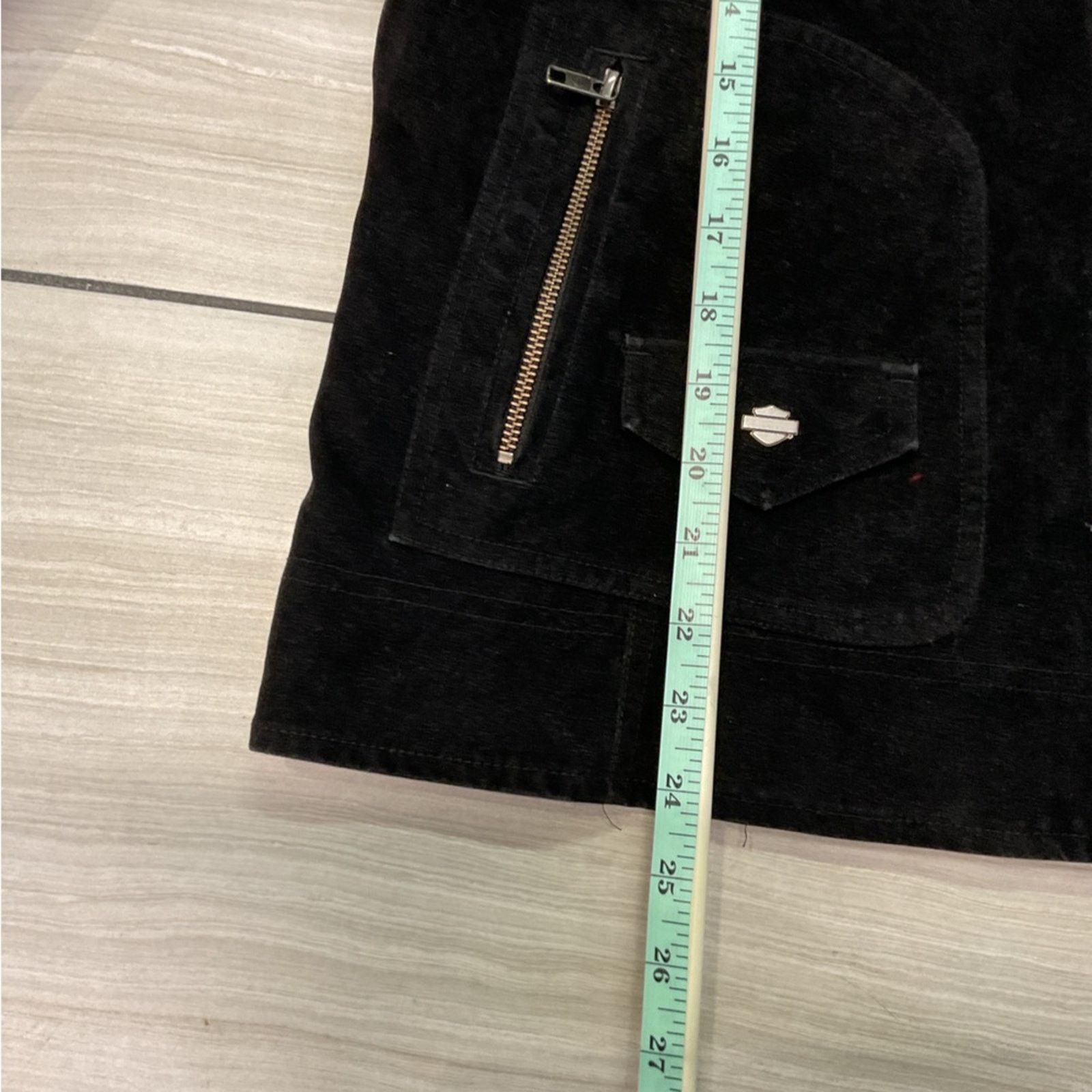 Harley Davidson Vintage Harley Davidson Women’s Suede Biker Jacket Size XL / US 12-14 / IT 48-50 - 9 Thumbnail