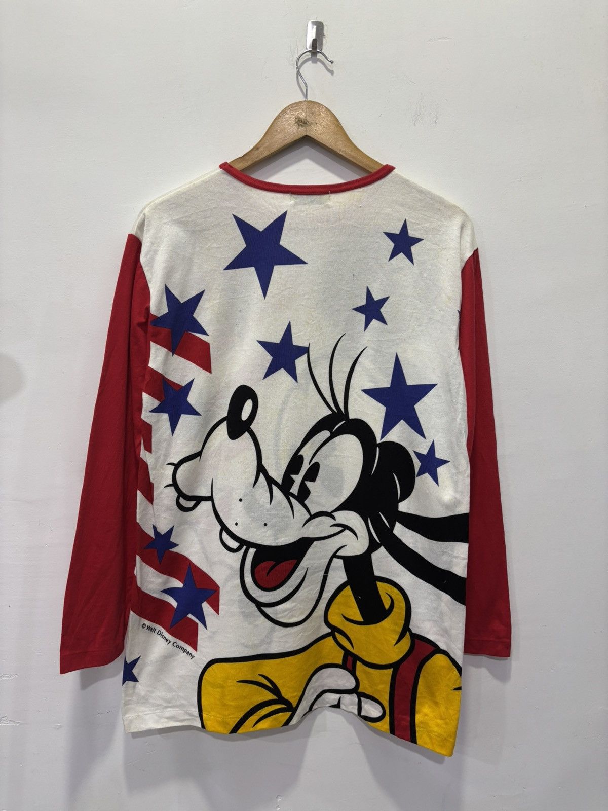 Disney Vintage Disney Mickey & Goofy Longsleeve Shirt Size US M / EU 48-50 / 2 - 2 Thumbnail
