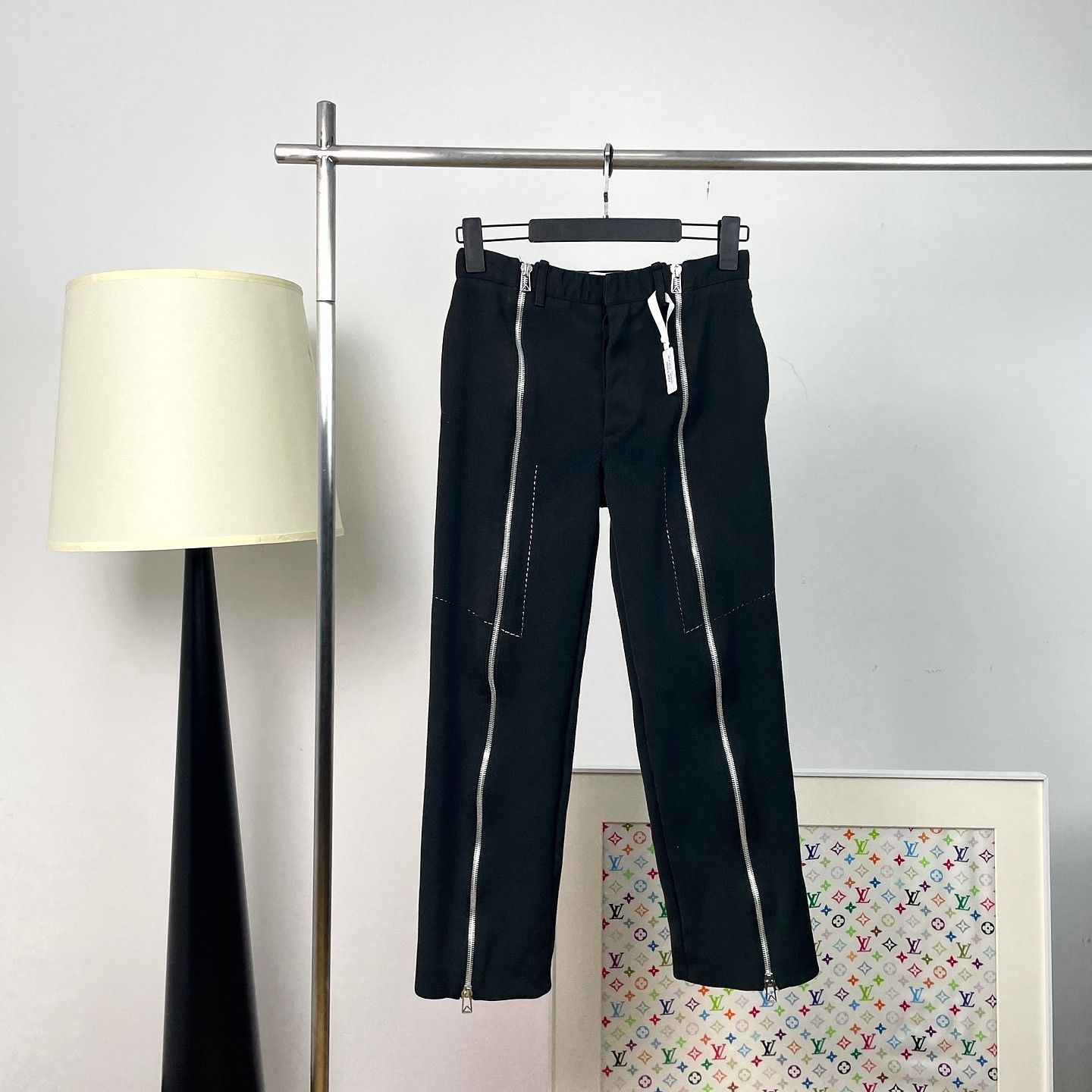 Bottega Veneta Bottega Veneta Salon 02 Zip Pants Size 48 Size 34" / US 12 / IT 48 - 1 Thumbnail