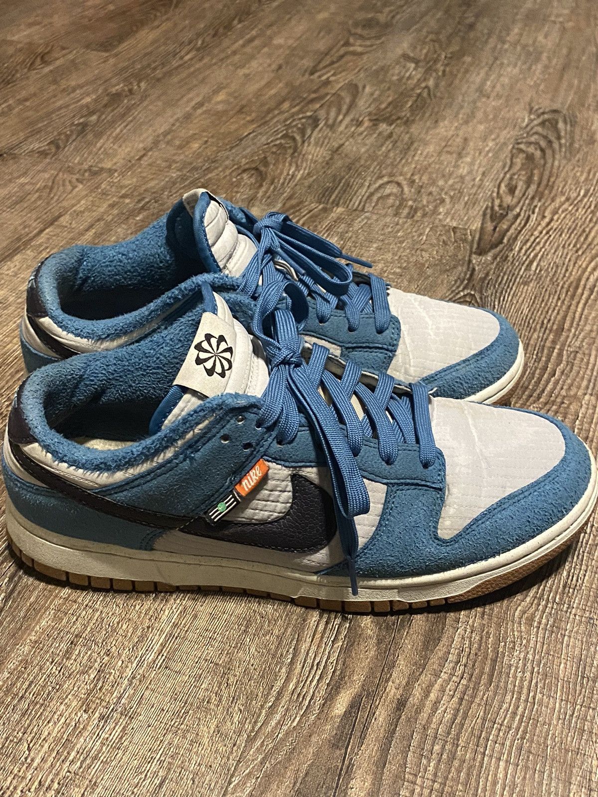 Jordan Brand × Nike Nike Dunk Low Toasty - Rift Blue Size US 8.5 / EU 41-42 - 2 Thumbnail