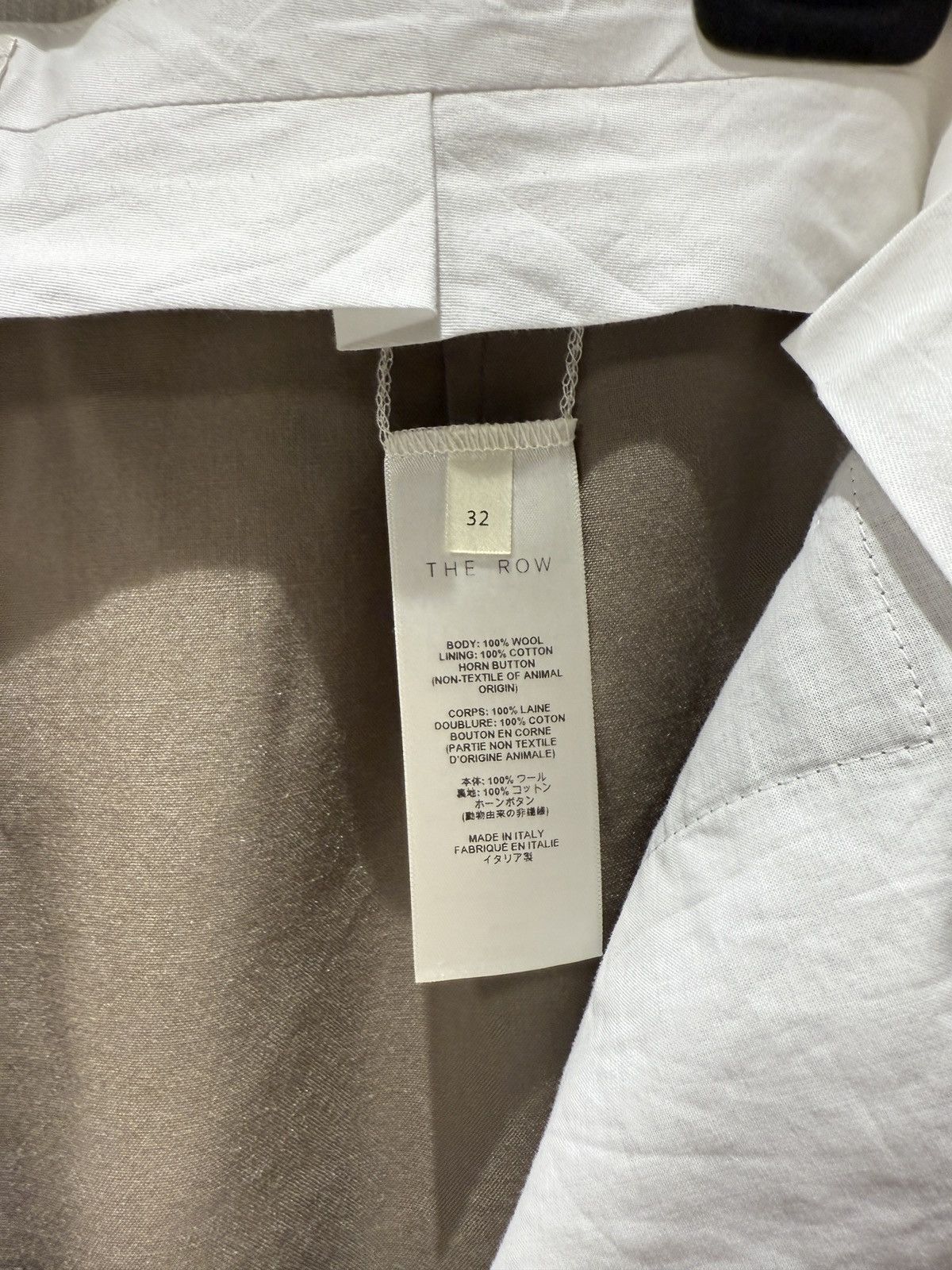 The Row The Row Mikeno Pleated Wool Pants Size US 32 / EU 48 - 14 Thumbnail