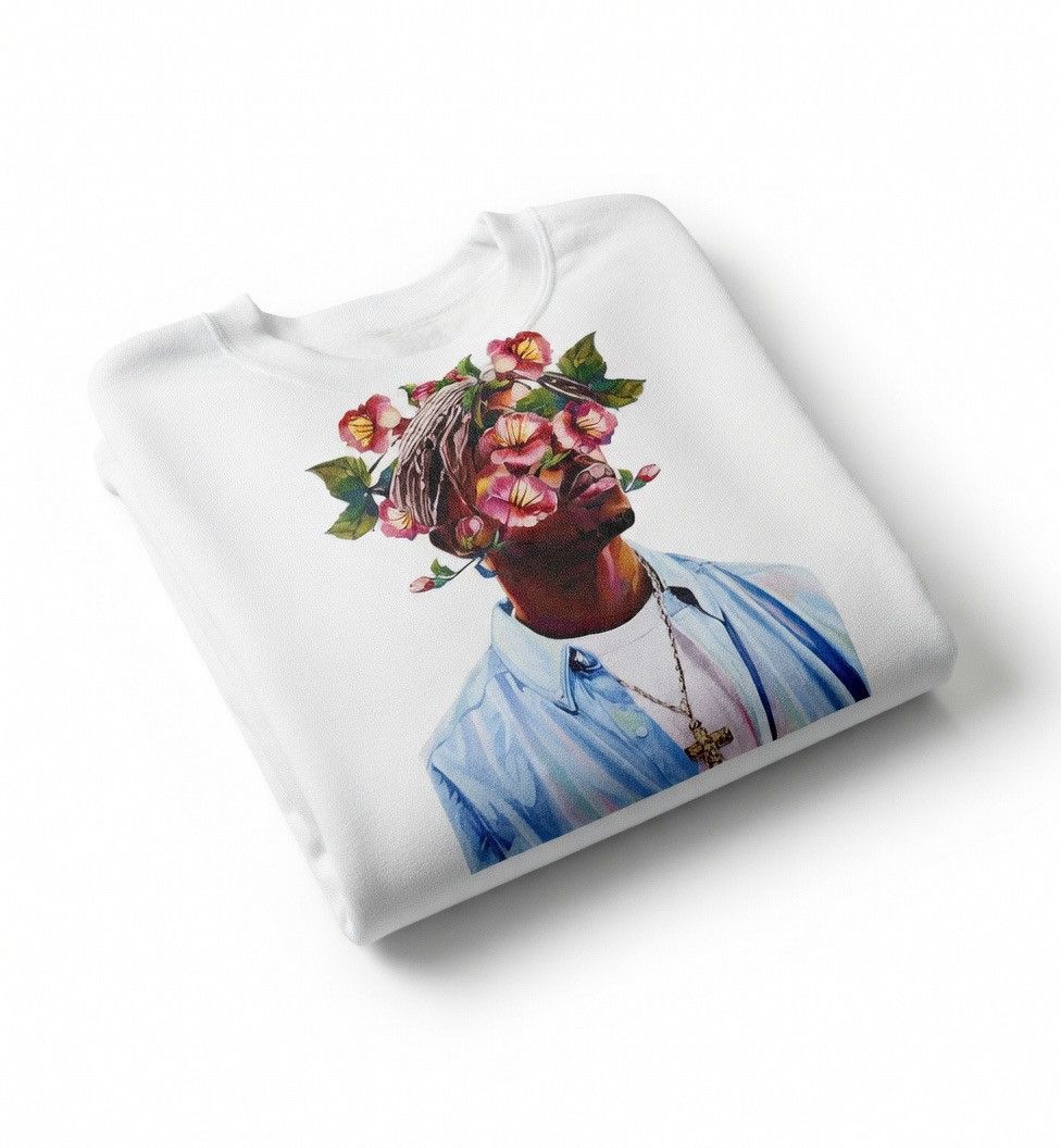 Gildan Tupac Crewneck Size US L / EU 52-54 / 3 - 3 Thumbnail