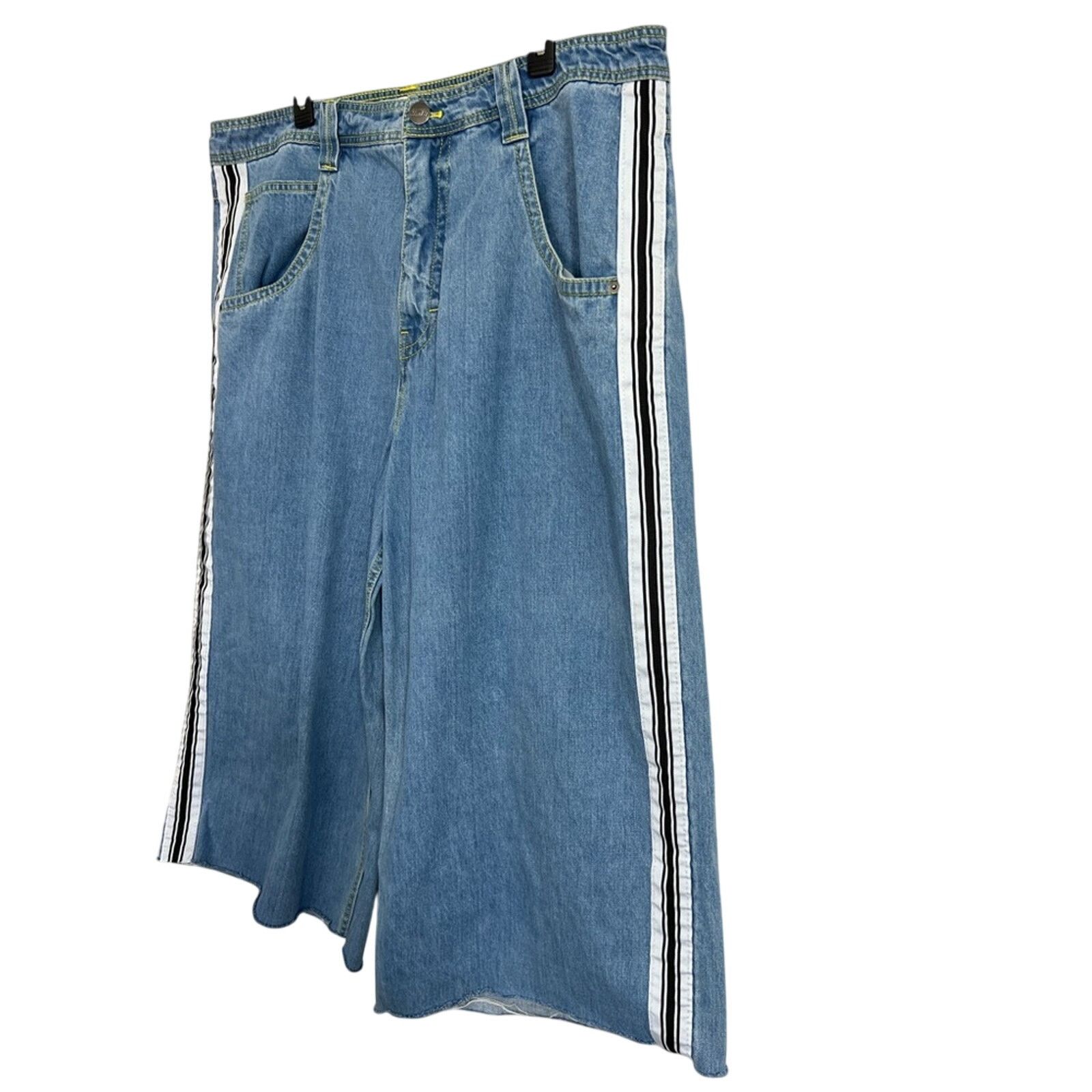 Vintage Alab 26" Mega Leg Rave Oversized Baggy Fit Jeans 40x22 JNCO Size US 40 / EU 56 - 4 Thumbnail