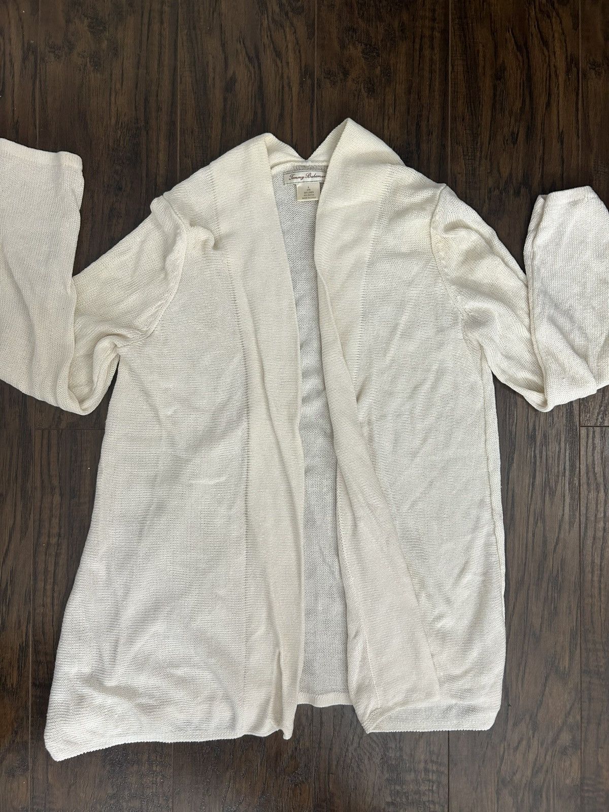 Tommy Bahama Tommy Bahama Knit Linen Cardigan Sweater Size S / US 4 / IT 40 - 4 Thumbnail