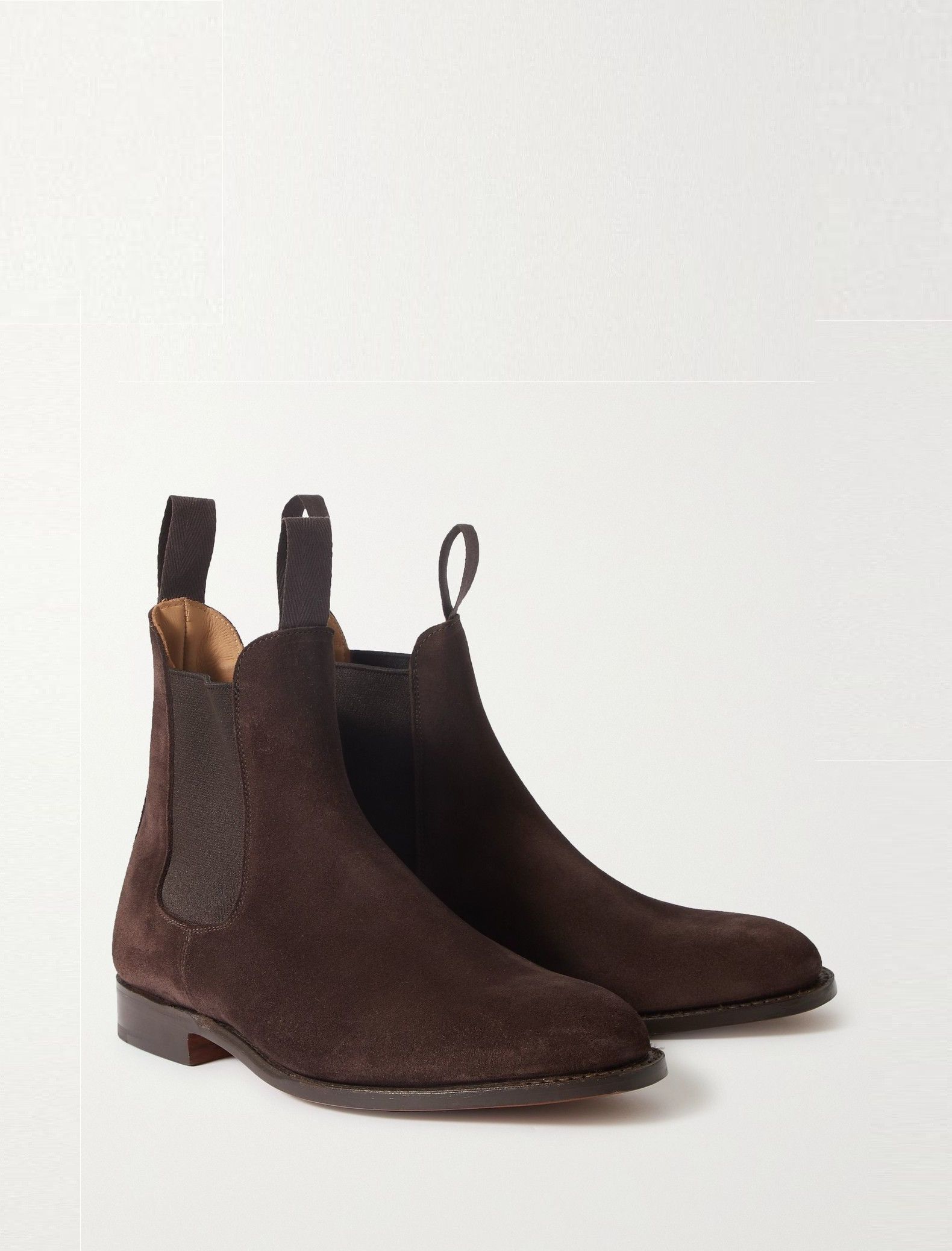 Tricker's Tricker's Gigio Chelsea Boots - Coffee Ox Reverse Suede Size US 8.5 / EU 41-42 - 1 Thumbnail