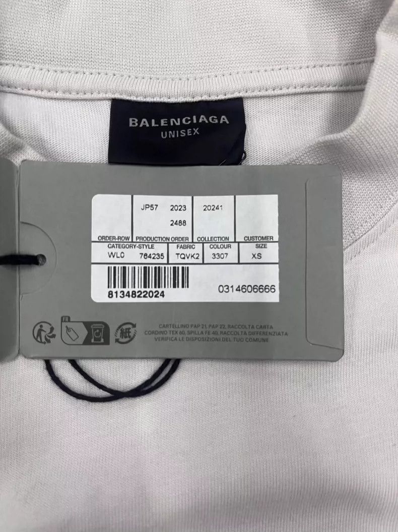 Balenciaga Balenciaga Love WIFI Signal Letter Logo Printed Short Slee Size US XS / EU 42 / 0 - 3 Thumbnail