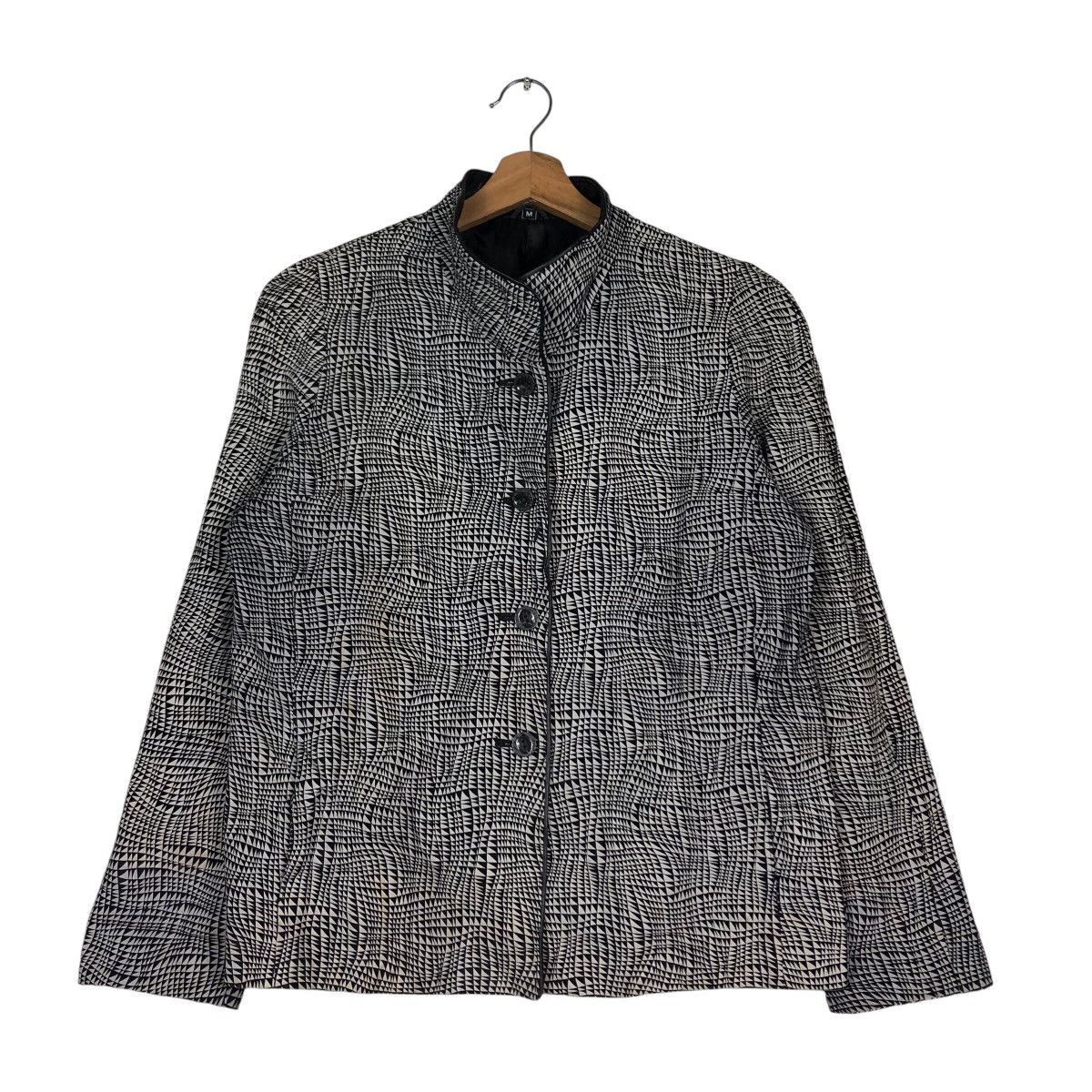 Japanese Brand Tokyo Fur Genuine Leather Jacket Double Pocket Issey Miyake Size US M / EU 48-50 / 2 - 2 Thumbnail