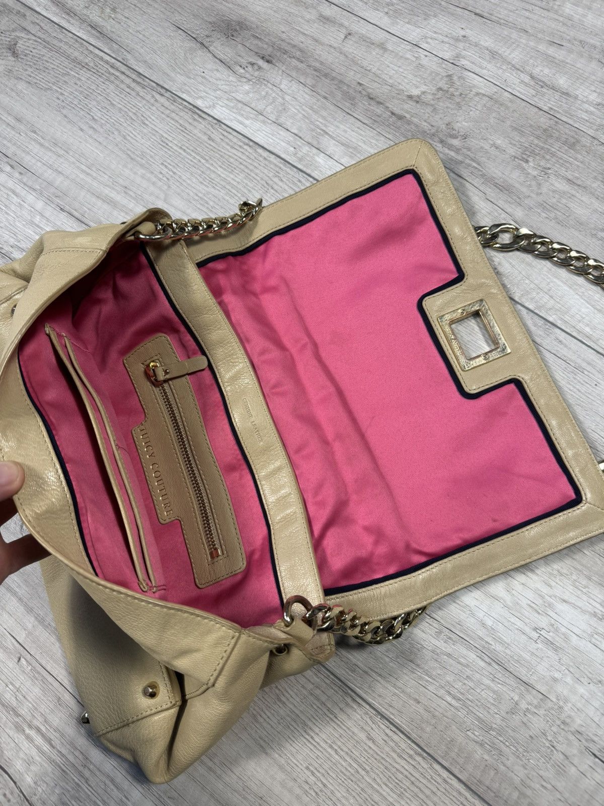 Japanese Brand VTG JUICY COUTURE RARE Y2K Japan Rick Style Gold Handbag Size ONE SIZE - 9 Thumbnail