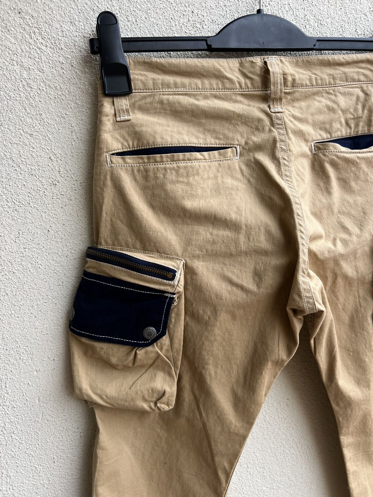 KOJIMA GENES Kojima Genes Japan Tactical Cargo Ripstop Trouser Cropped Size US 29 - 15 Thumbnail