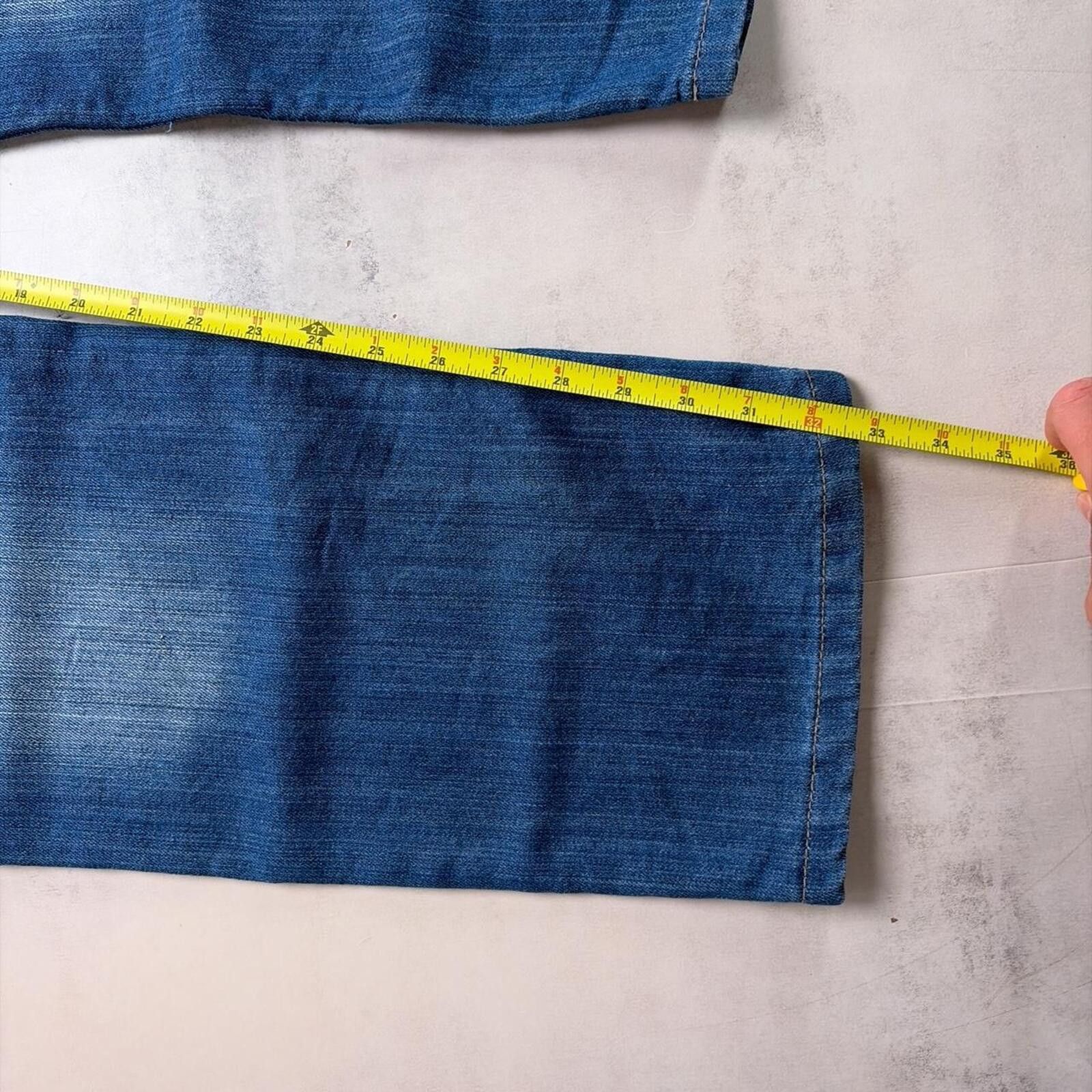 Southpole Y2K Blue Southpole Grunge Baggy Skater Denim Jeans Size US 36 / EU 52 - 7 Thumbnail