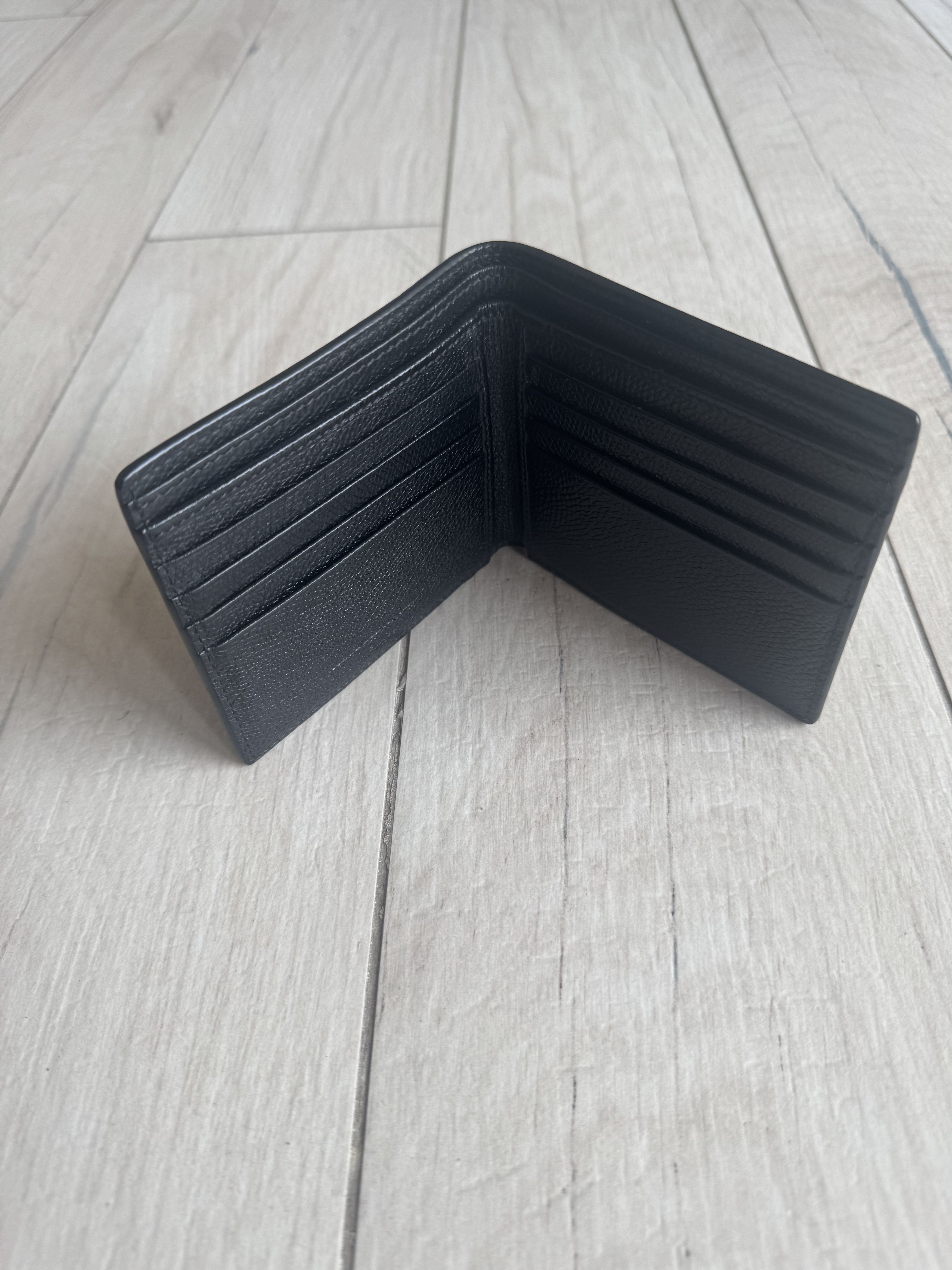 Alexander McQueen Alexander McQueen Skull Logo Leather Wallet Size ONE SIZE - 6 Thumbnail