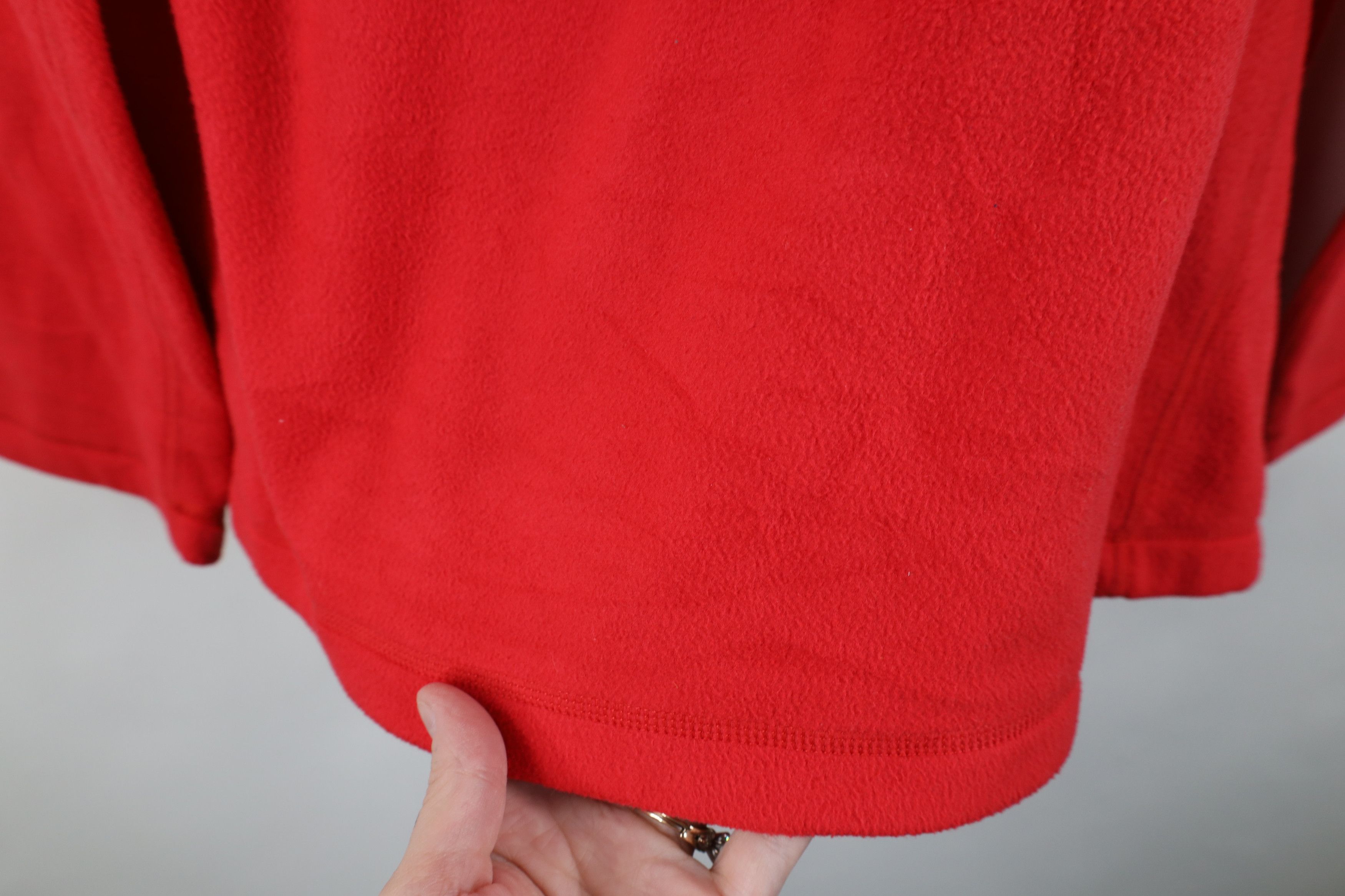 The North Face The North Face Spell Half Zip Fleece Pullover Sweater Red Size US L / EU 52-54 / 3 - 12 Thumbnail