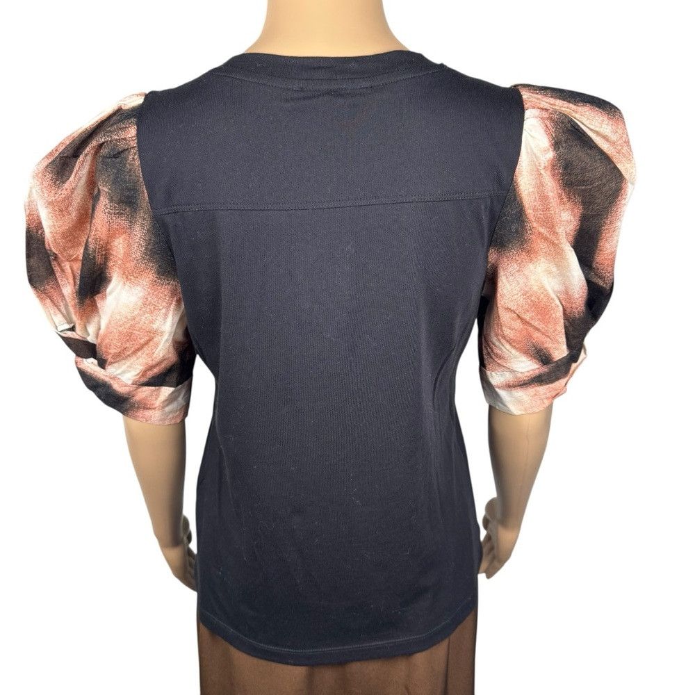 Other NWT New Cable & Gauge Mixed Media Puff Short Sleeve Top Siz Size S / US 4 / IT 40 - 4 Thumbnail