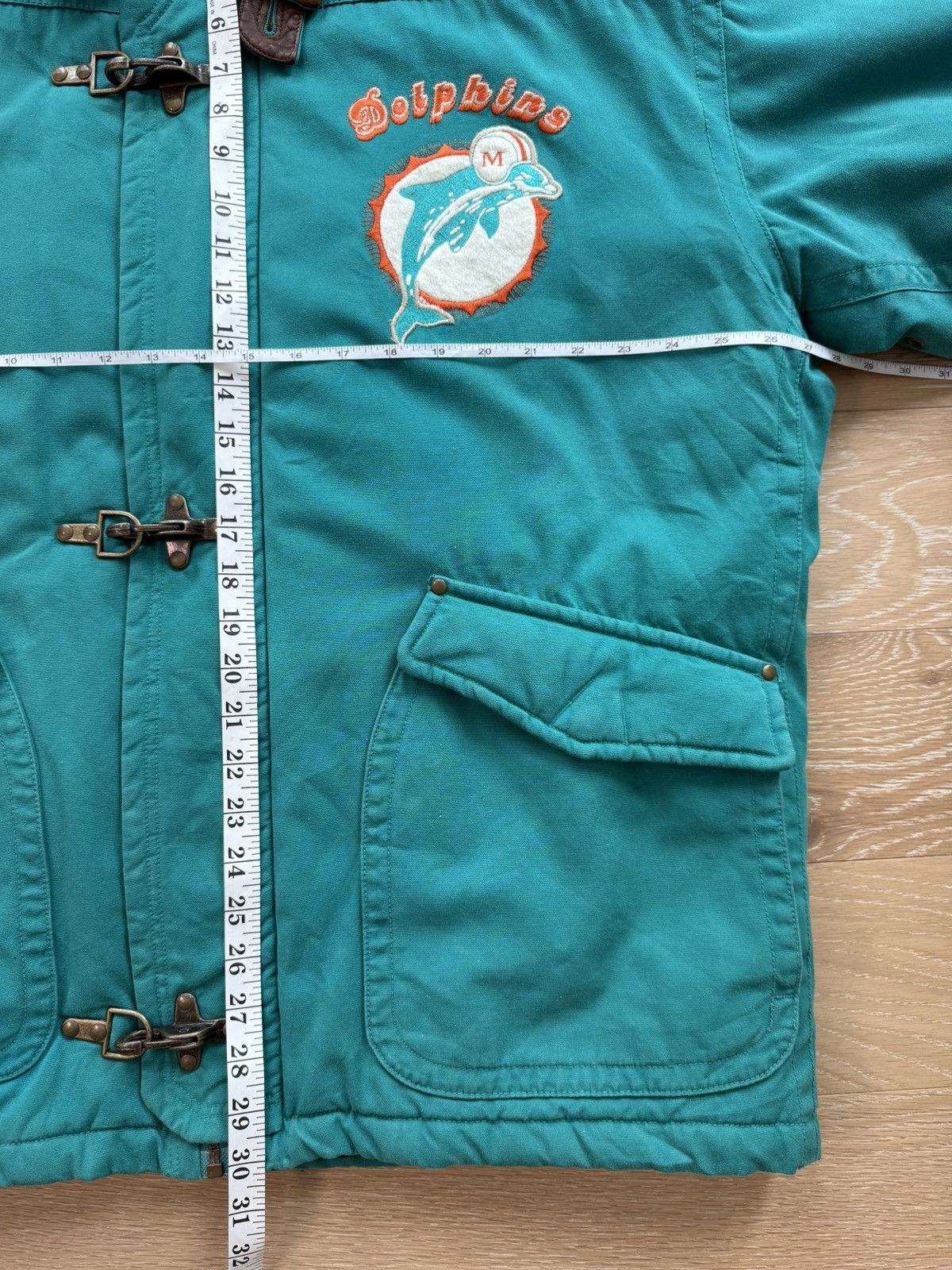 Mirage RARE GRAIL Vintage Miami Dolphins 80s Jacket Size US L / EU 52-54 / 3 - 9 Thumbnail