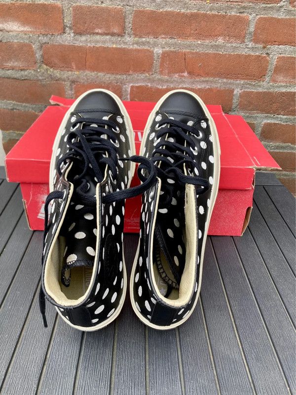 Converse all star hi chucks 1970 polka dots 9 42.5 new ds Size US 9 / EU 42 - 6 Thumbnail