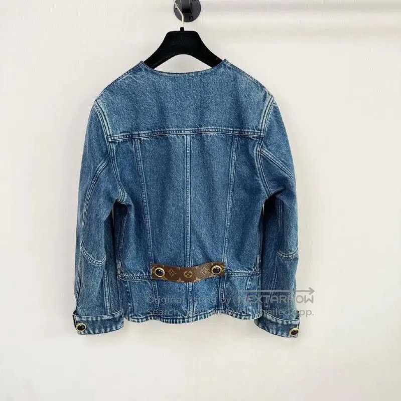 Louis Vuitton Louis Vuitton Blue Women's Jacket . Size XS / US 0-2 / IT 36-38 - 2 Thumbnail