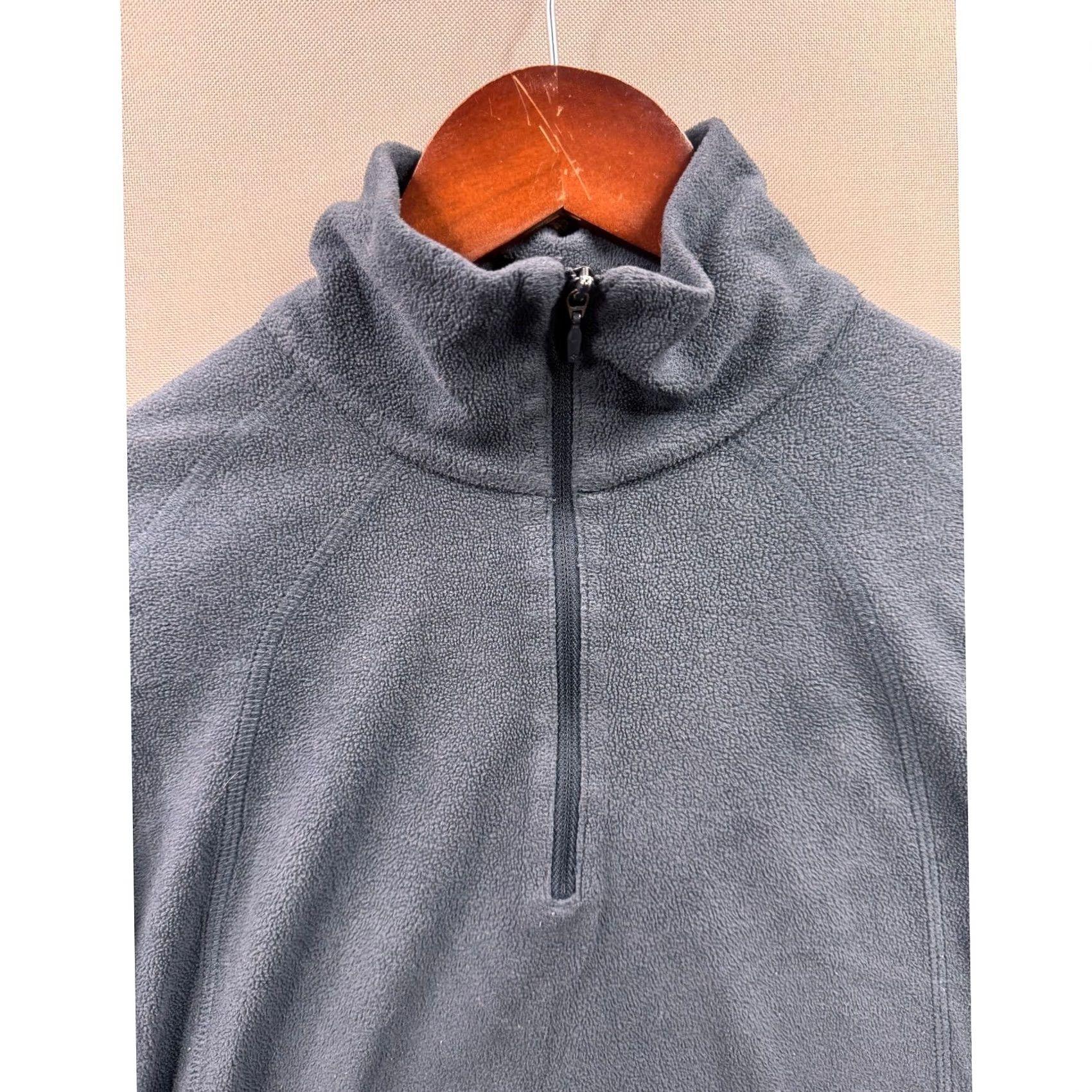 Vintage Columbia Sweater Quarter Zip Fleece Pullover Mock Neck Mens M Gray Size US M / EU 48-50 / 2 - 2 Thumbnail