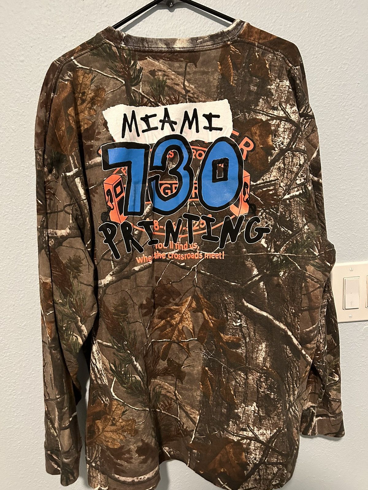 Asspizza camo longsleeve xl/2xl