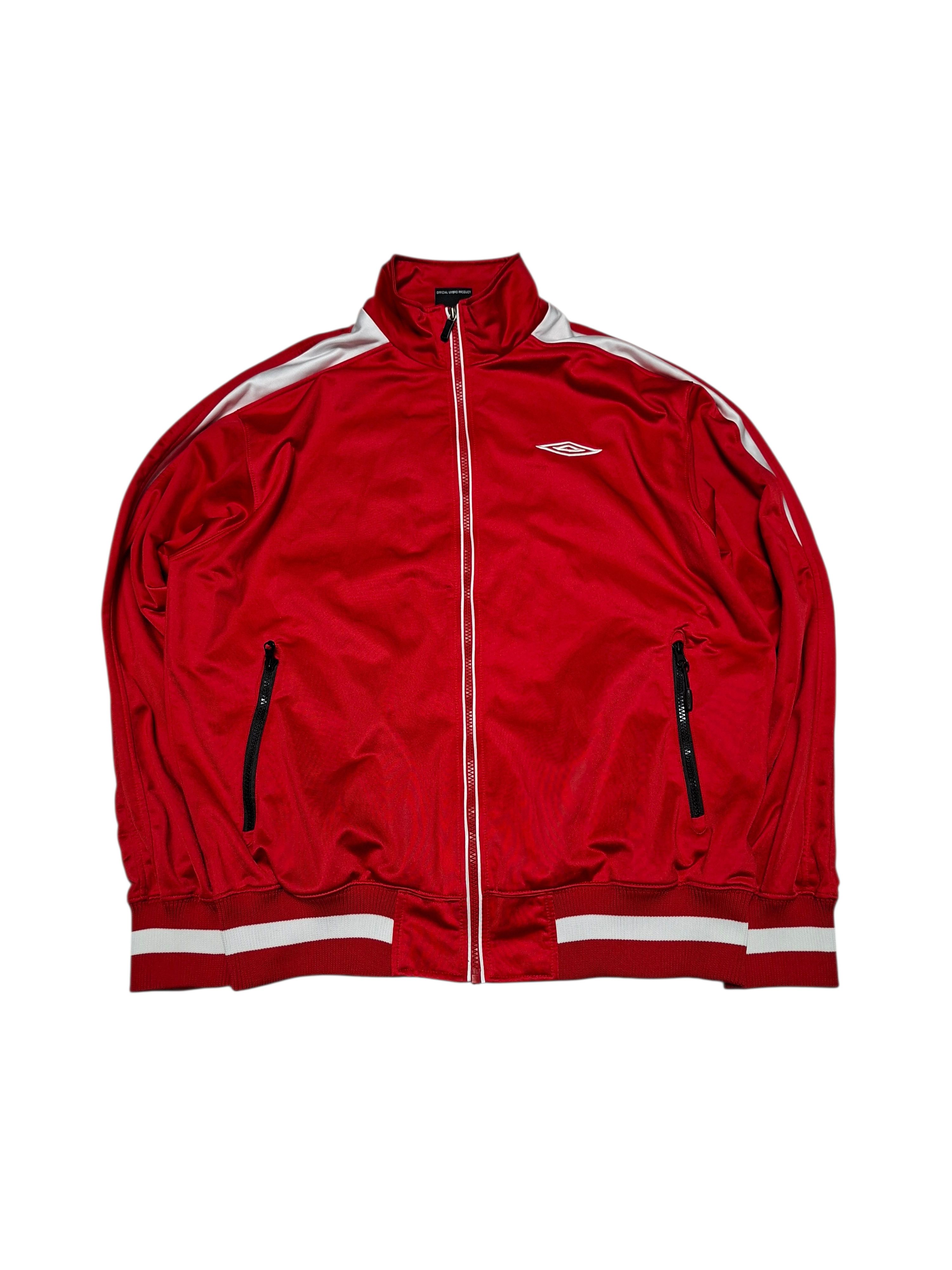 Umbro UMBRO VINTAGE FIRE RED TRACK JACKET Size US L / EU 52-54 / 3 - 1 Thumbnail