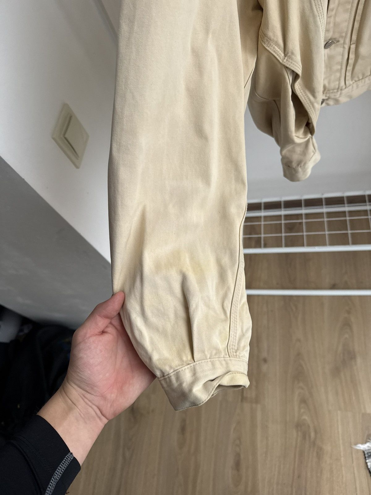 Diesel Vintage Diesel 90s Workwear Beige Utility Canvas Button-Up Size US L / EU 52-54 / 3 - 10 Thumbnail