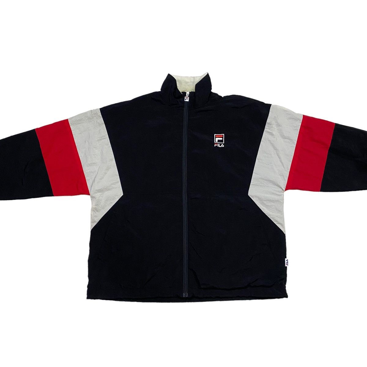 Fila × Vintage FILA VINTAGE EMBROIDERY BIG BACK LOGO WINDBEAKER Size US M / EU 48-50 / 2 - 4 Thumbnail