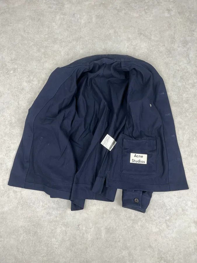 Acne Studios SS2017 Acne Studios Navy Worker Classy Jacket Size US M / EU 48-50 / 2 - 10 Thumbnail