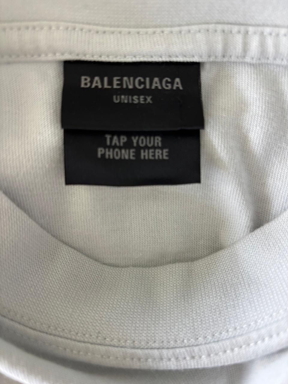 Balenciaga ebay t-shirt white Size US M / EU 48-50 / 2 - 6 Thumbnail