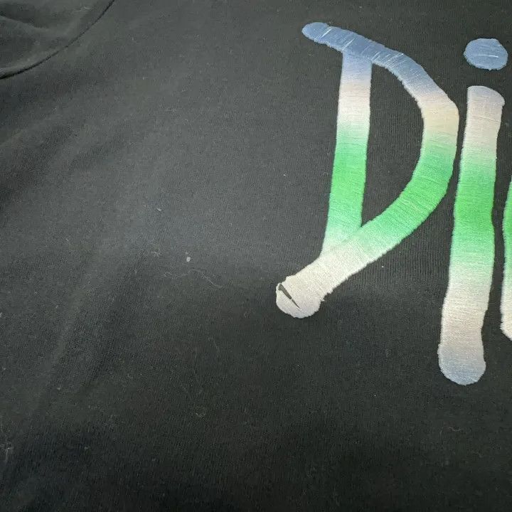 Dior Dior Dior And Shawn Gradient Logo Print Tee 0079-2507 Size US XS / EU 42 / 0 - 9 Thumbnail