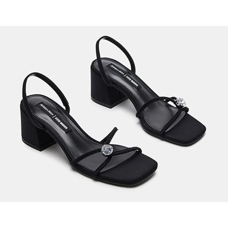 Steve Madden Steve Madden Jessica Rich Anya Black Heel Rhinestone 11M Size US 11 / IT 41 - 1 Thumbnail