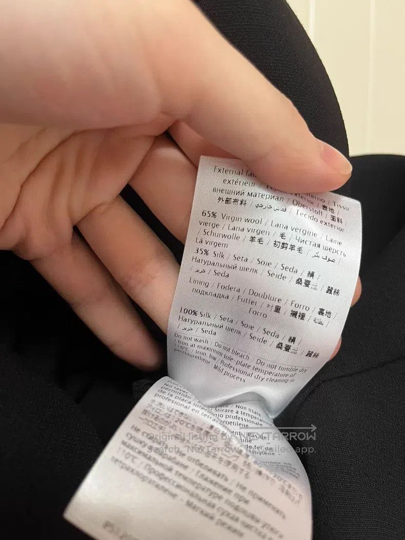 Other Valentino Double-breasted waist with a large swing silk wo Size M / US 6-8 / IT 42-44 - 5 Thumbnail