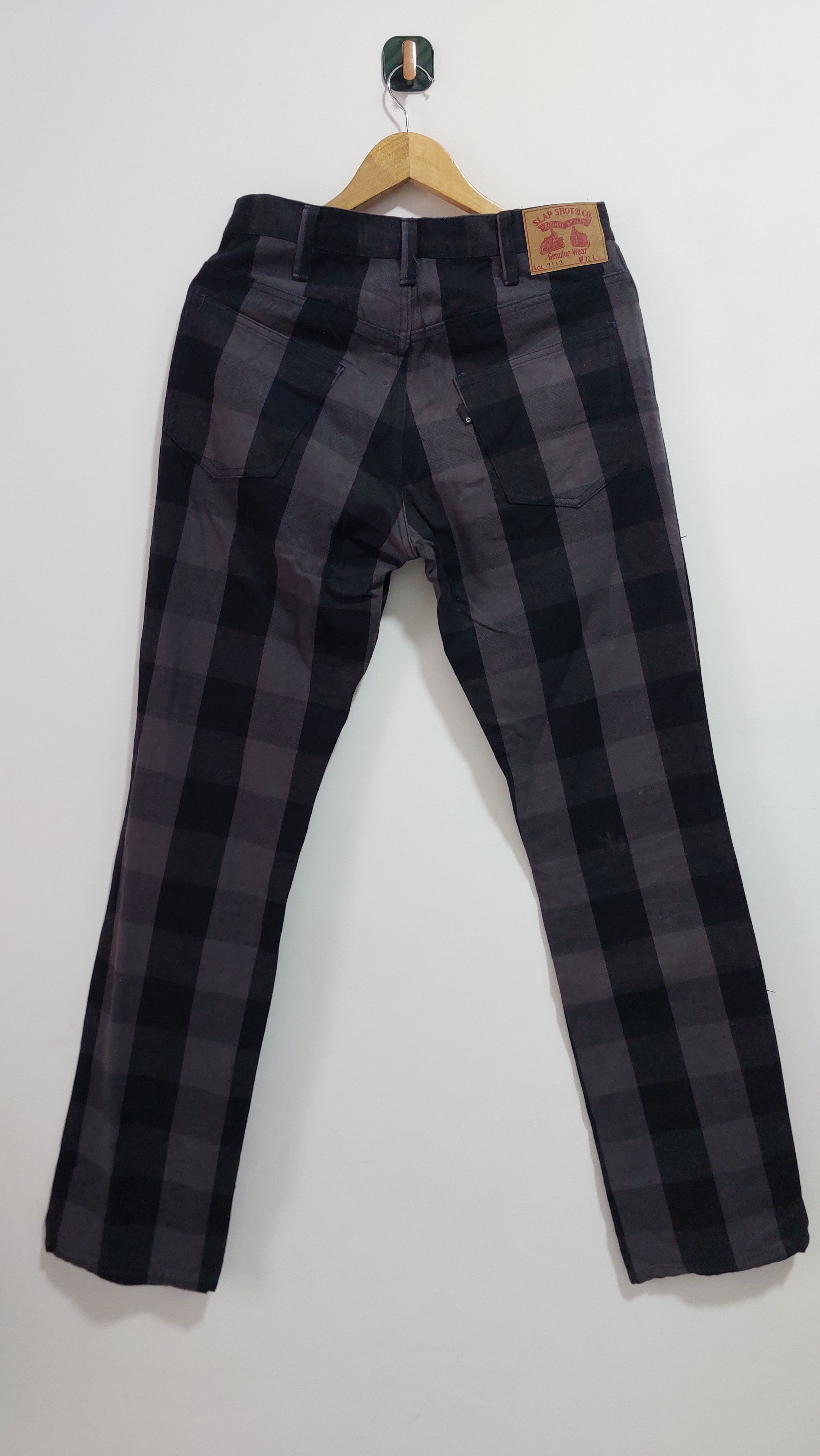 Designer × Japanese Brand SLAP SHOT JAPANESE JEANS Size US 30 / EU 46 - 8 Thumbnail