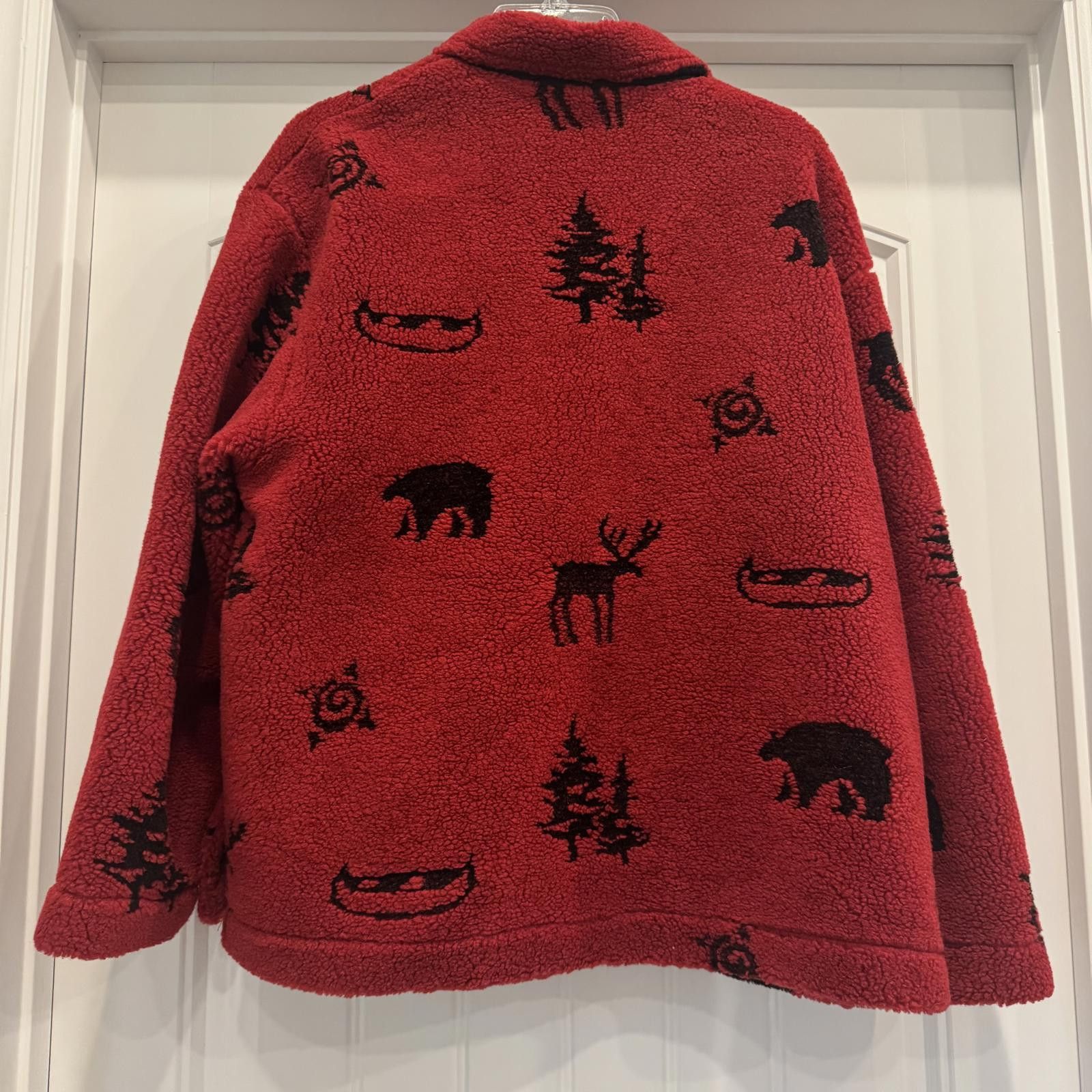 Other Sweet Jessie Cottage Core Red Fleece Jacket , XL Size XL / US 12-14 / IT 48-50 - 3 Thumbnail