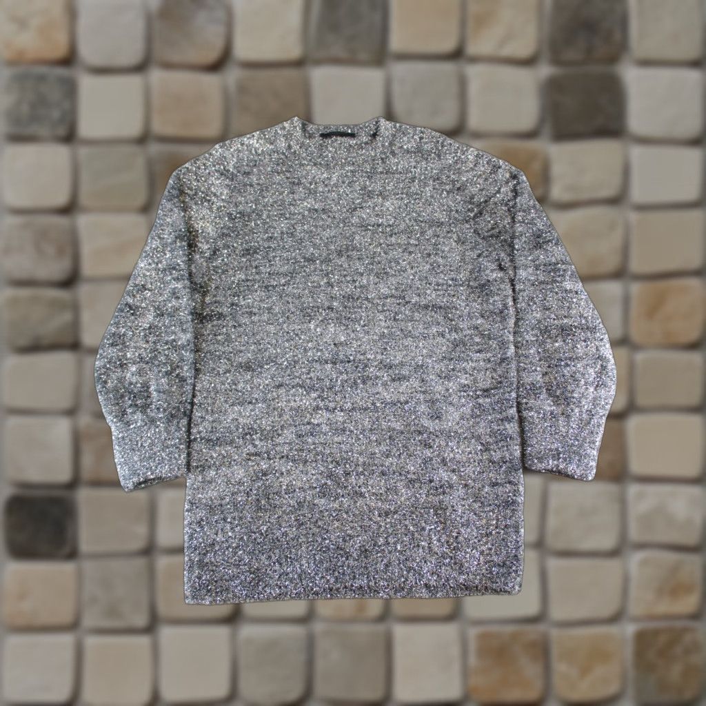 Allsaints VINTAGE AllSaints Dazzle Sweater Womens Small Gray Size S / US 4 / IT 40 - 1 Thumbnail