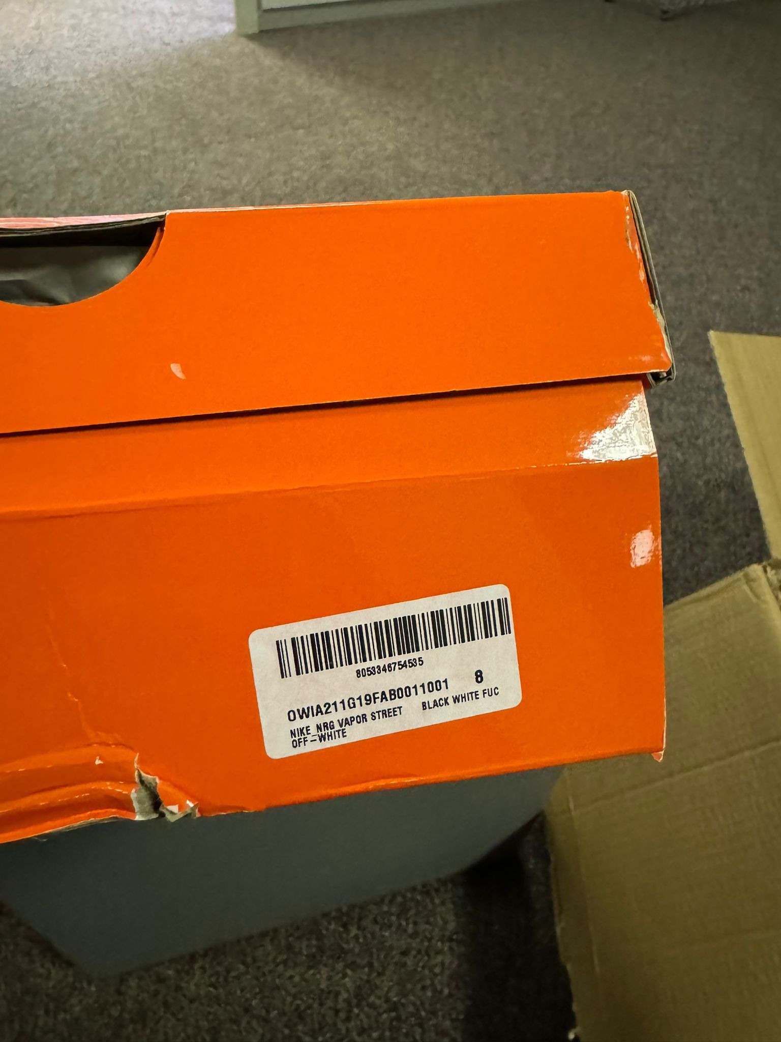 Nike × Off-White o1rshd1 Vapor Street Collab Shoes in Multicolor Size US 8 / IT 38 - 11 Thumbnail