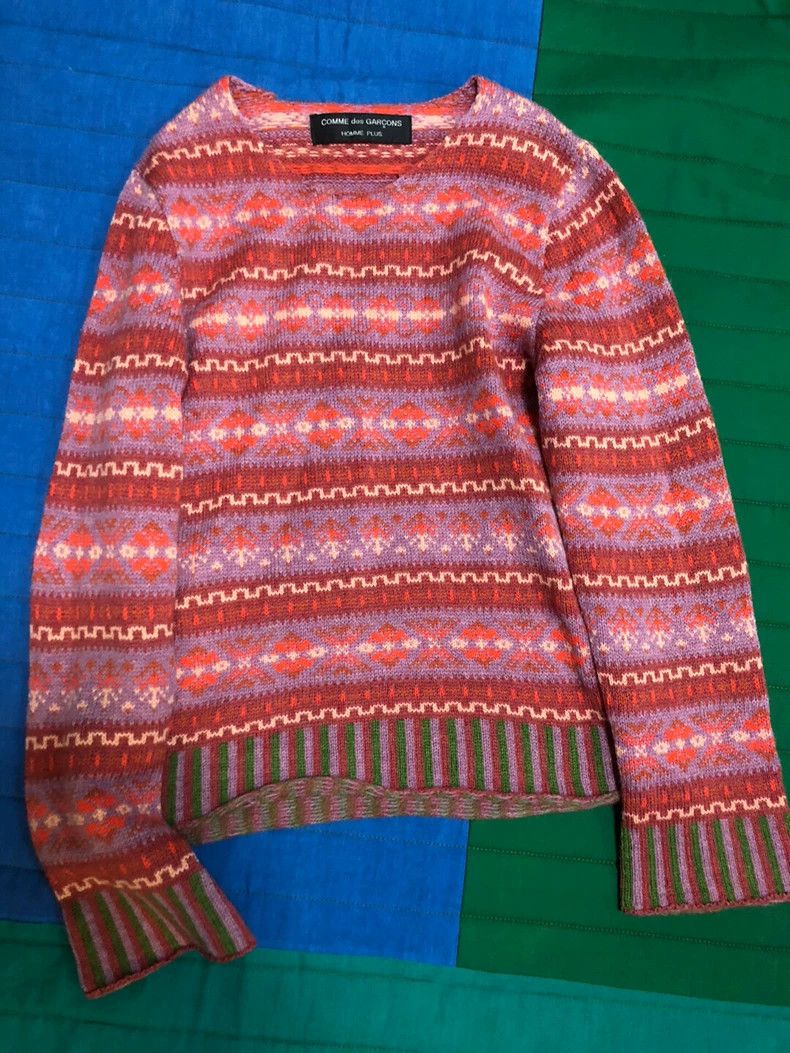 Comme des Garcons Comme des Garçons 1997 Runway Knit Sweater - dmc Size US S / EU 44-46 / 1 - 1 Thumbnail
