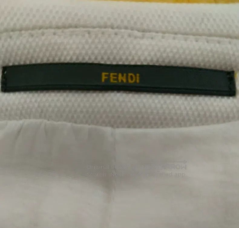 Fendi Fendi White suit jacket Size 46L - 3 Thumbnail