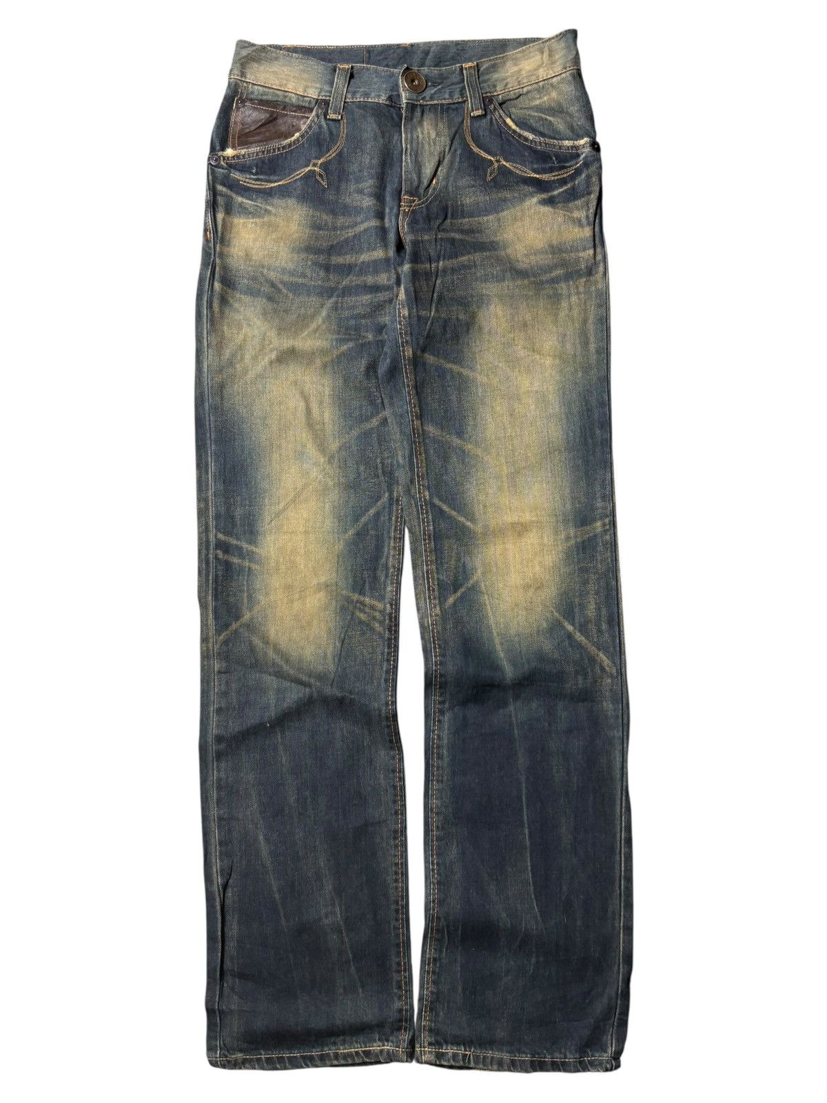 Edwin 2000s Edwin Japan Western Mud Wash Jeans Size US 29 - 1 Thumbnail