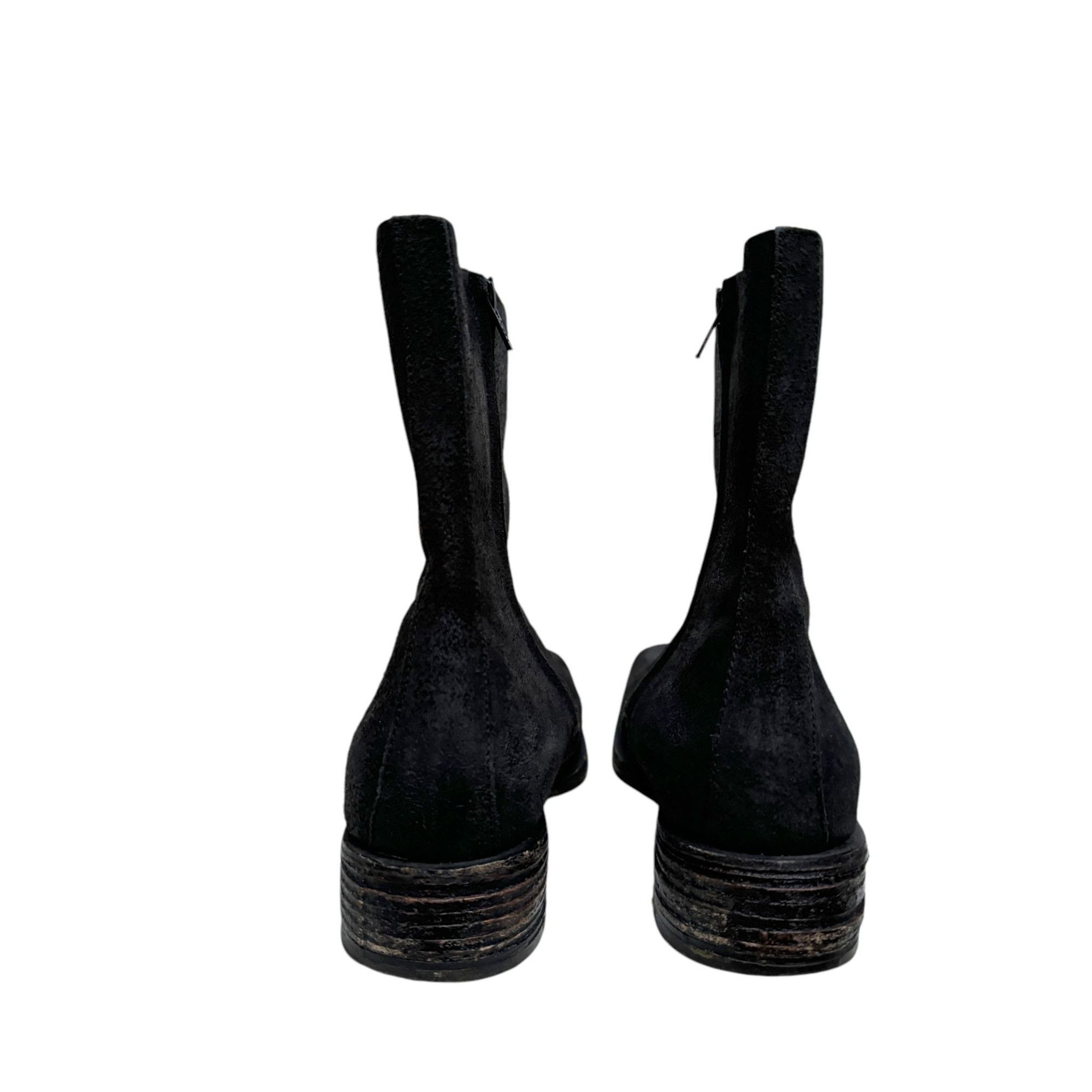 Maison Margiela 2002 Black Square Boots Size US 7.5 / EU 40-41 - 6 Thumbnail
