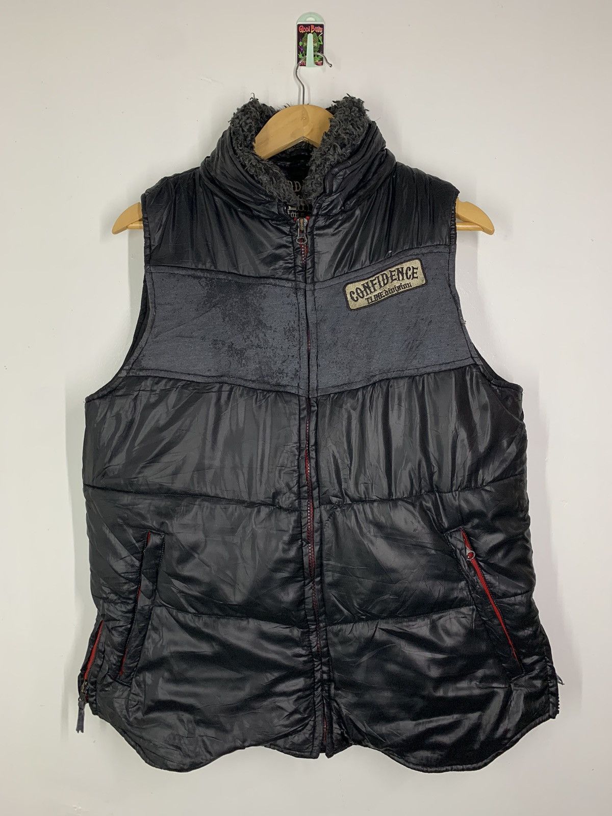 Japanese Brand × Vintage Vintage Confidence Tline Vest Size US L / EU 52-54 / 3 - 1 Thumbnail