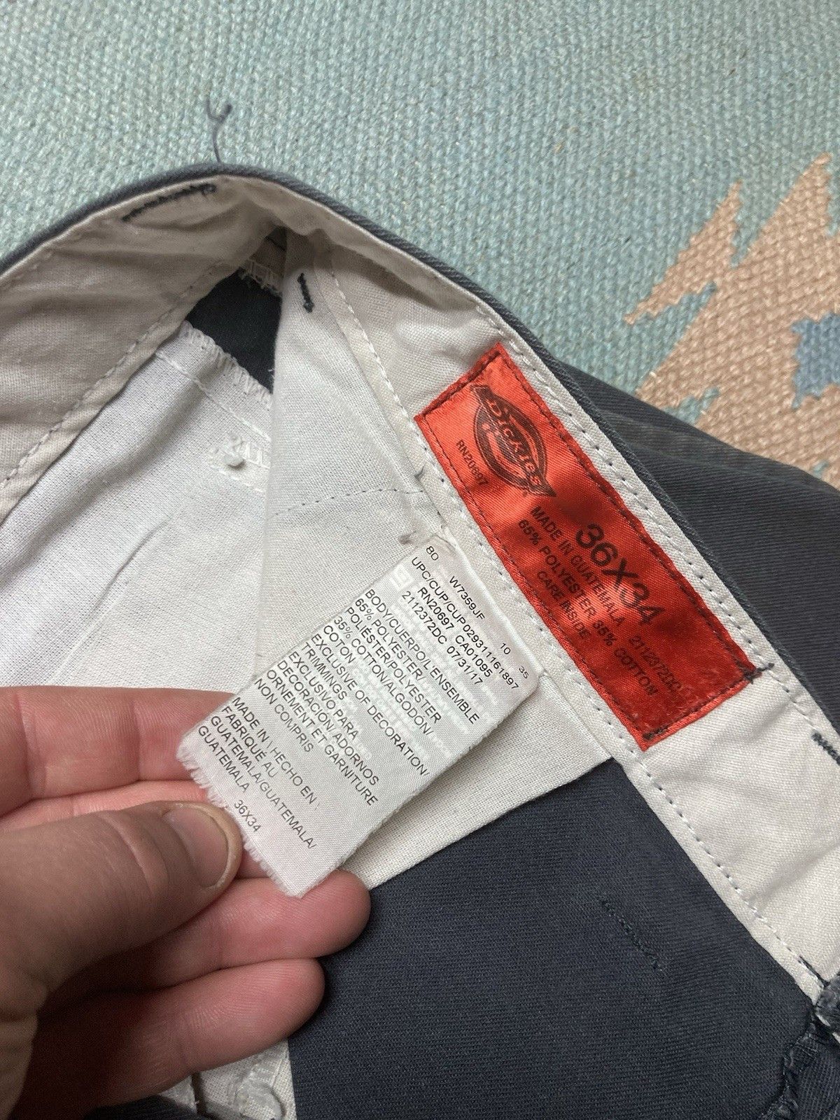 Dickies × Vintage dickies work pants cargo pocket skater baggy chino 36x33 Size US 36 / EU 52 - 5 Thumbnail