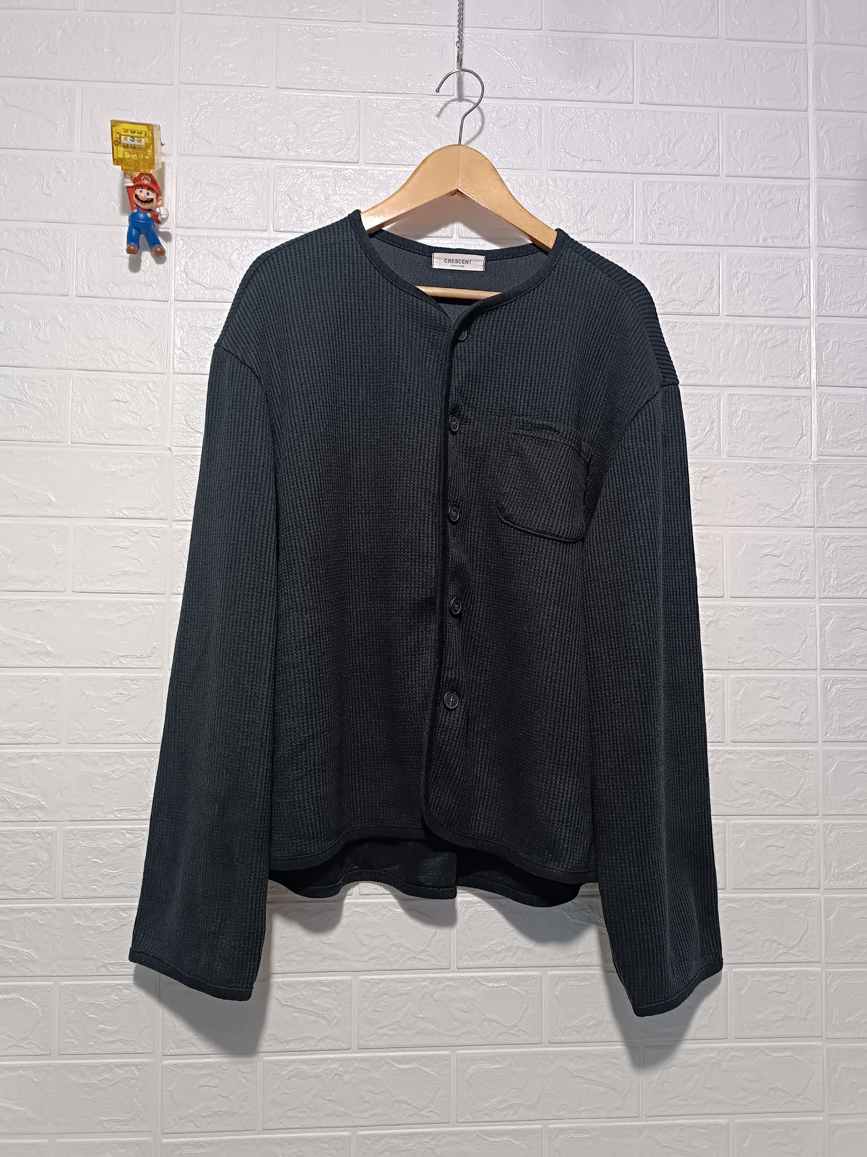 Japanese Brand Thermal Heavyweight Sweatshirt Boxy Free Size Size US L / EU 52-54 / 3 - 1 Thumbnail