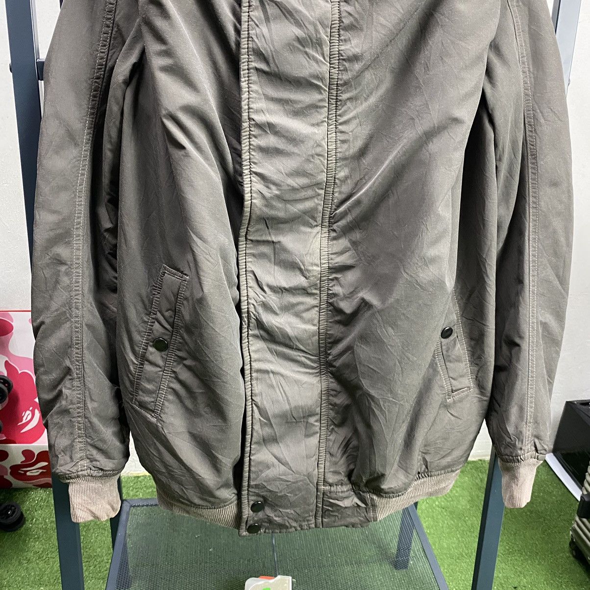 Rick Owens × Rick Owens Drkshdw Exploder parka jacket with body strap Size US XS / EU 42 / 0 - 9 Thumbnail