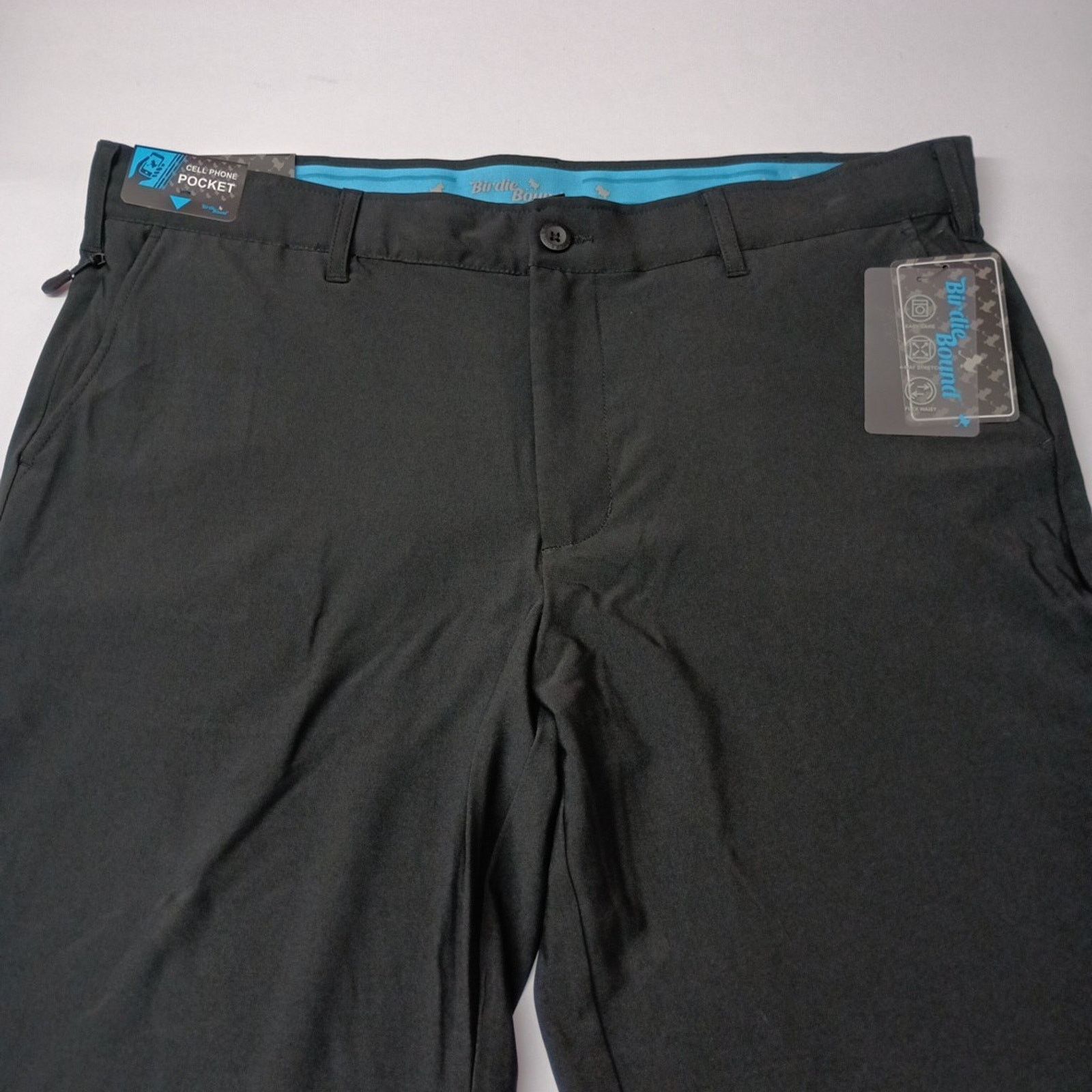 Other Birdie Bound Golf Pants Men's Size 38x32 Black Flex Straight Size US 38 / EU 54 - 4 Thumbnail