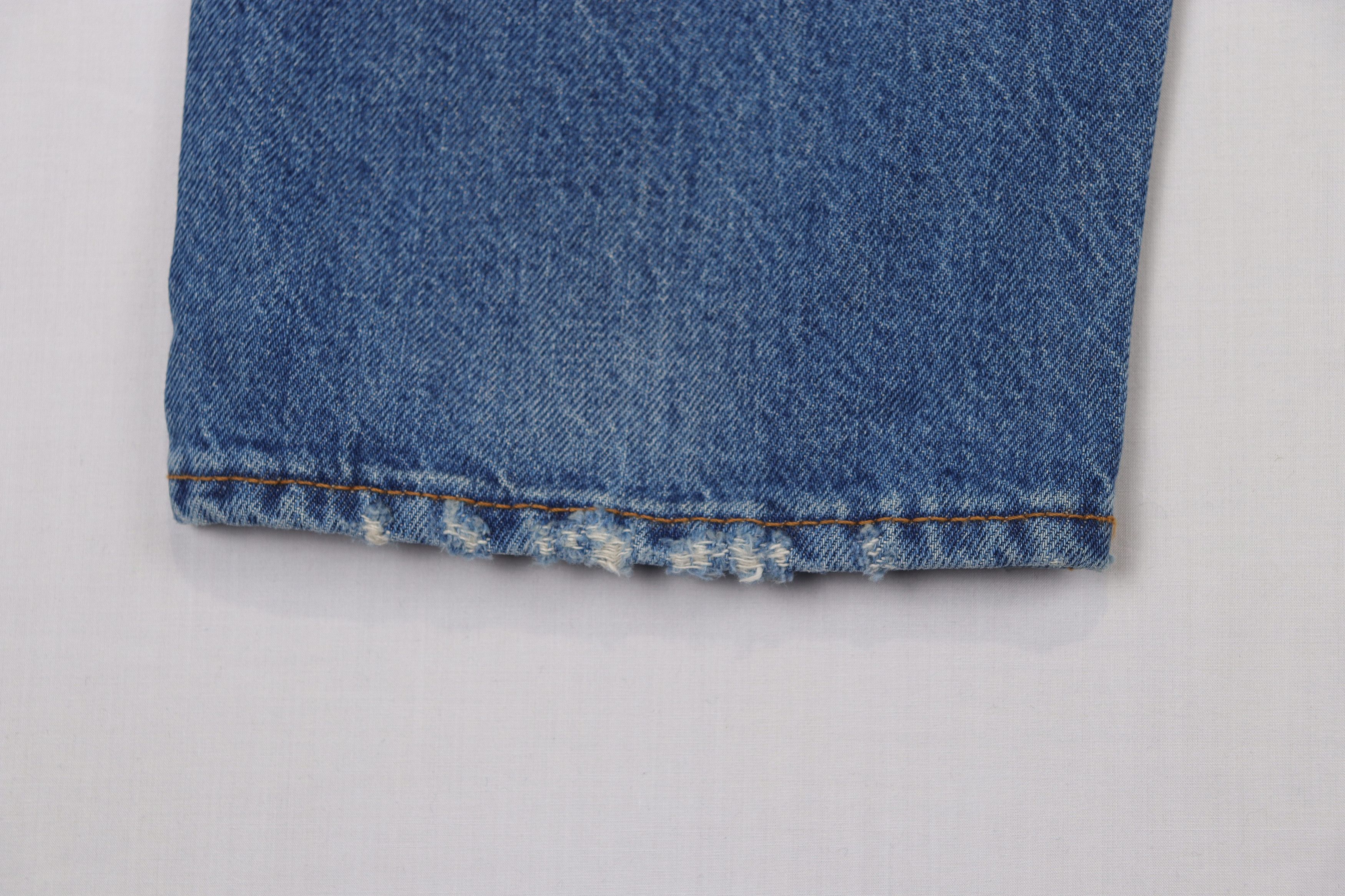 Acne Studios o1rshd11223 1996 Trash Jeans in Mid Blue Size US 31 - 7 Thumbnail