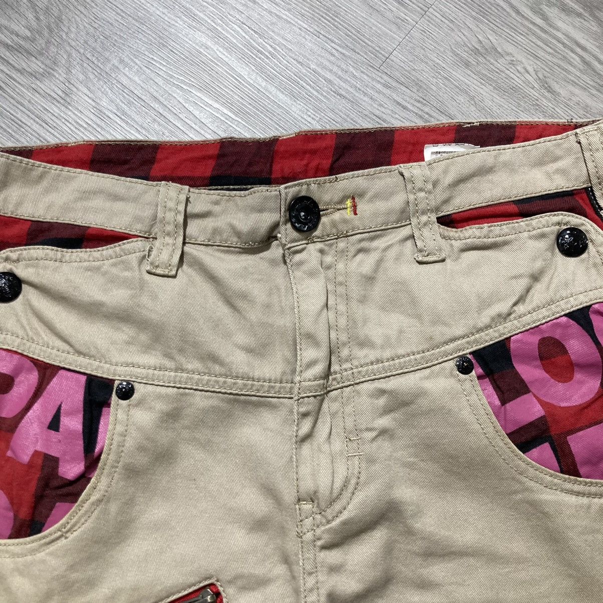 If Six Was Nine 2000s Japanese Brand Biker Shortpants Punk Lgb Style Size US 29 - 7 Thumbnail