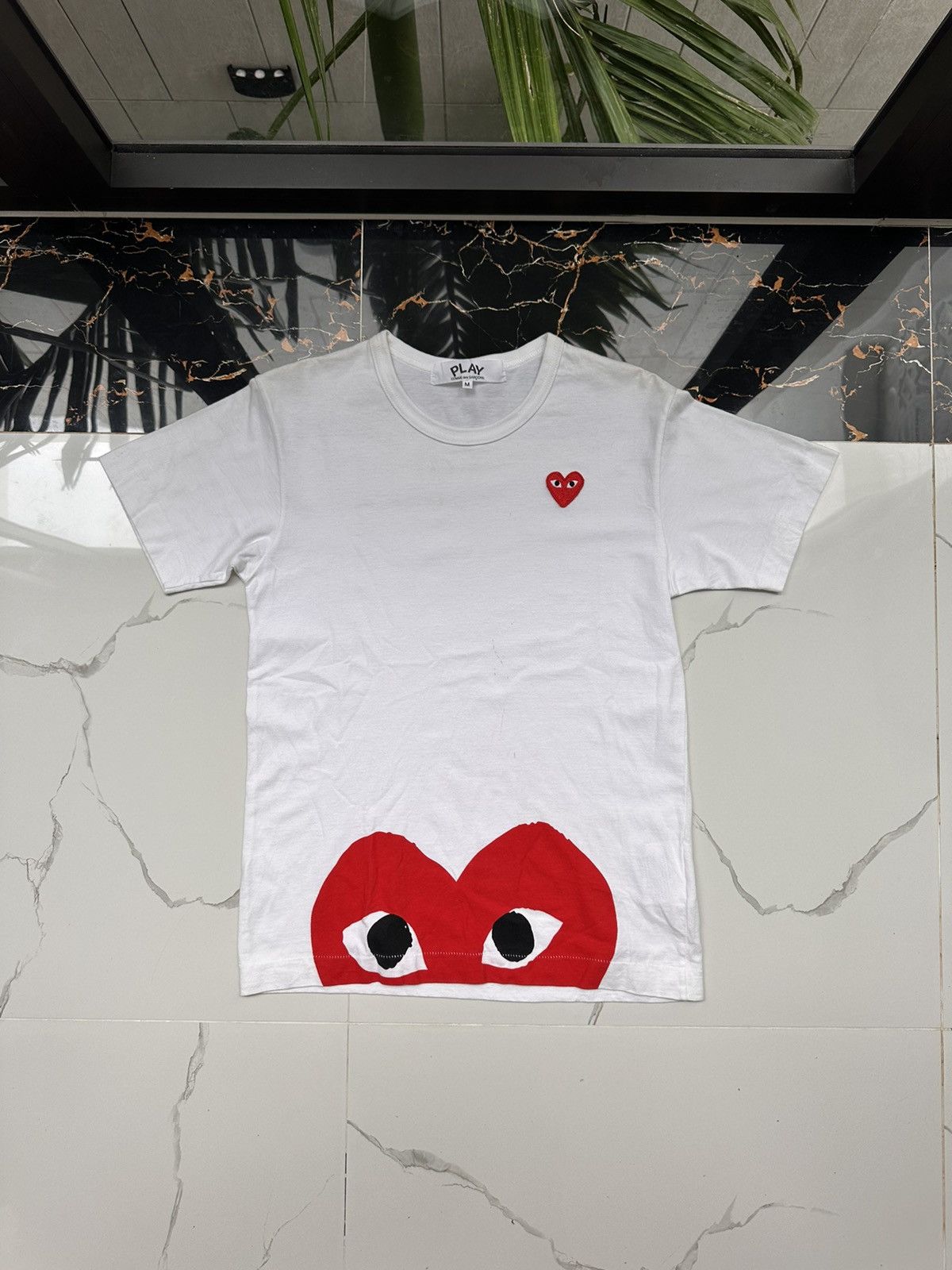 Comme des Garcons × Vintage CDG VINTAGE BIG LOGO LUXURY STREETWEAR T-SHIRT Size US M / EU 48-50 / 2 - 2 Thumbnail