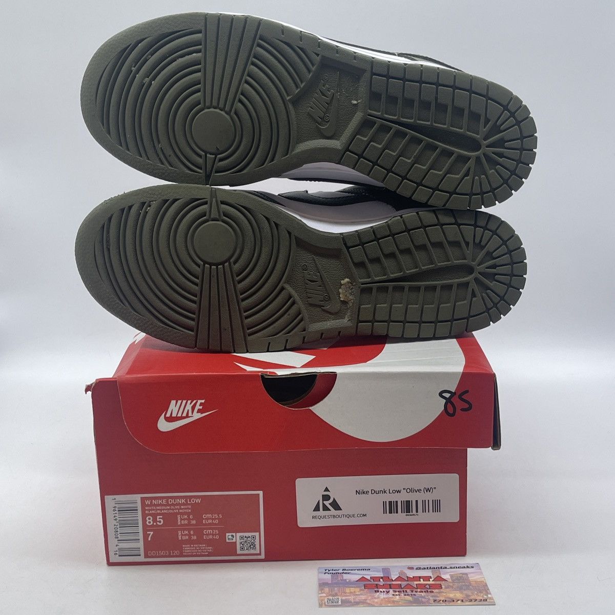 Nike Wmns dunk low medium olive Size US 8.5 / IT 38.5 - 7 Thumbnail