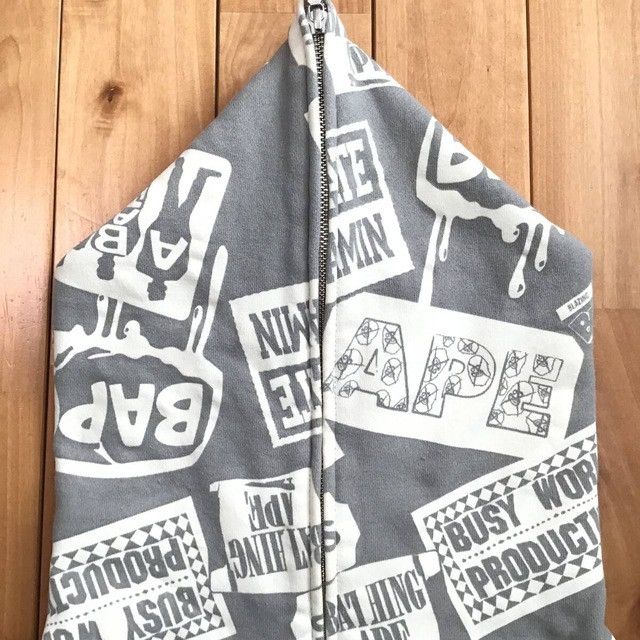 Bape × Nigo 💫Glow in the dark💫 BAPE MIX LOGO full zip hoodie APE NIGO Size US XXL / EU 58 / 5 - 6 Thumbnail